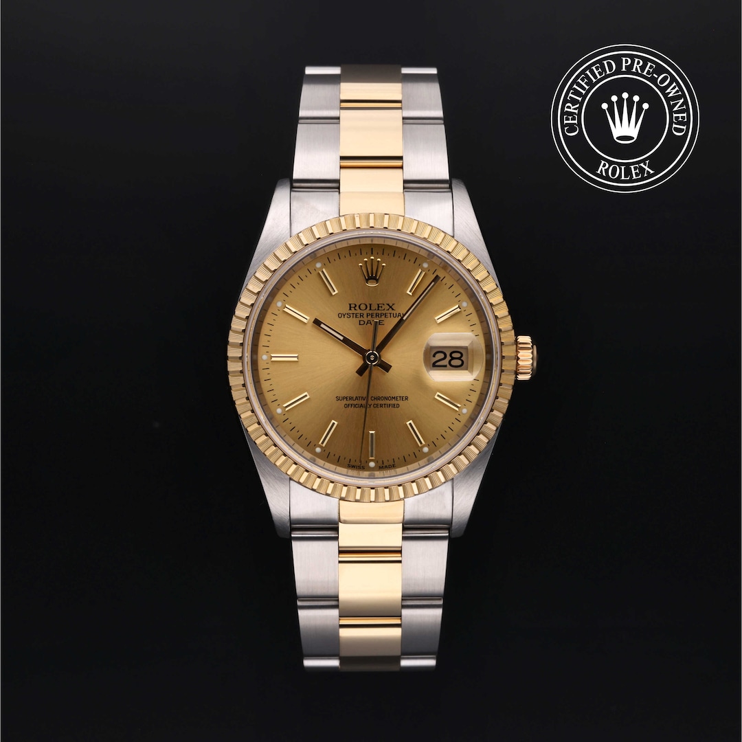 Rolex Rolex Certified Pre-Owned Date 34 Rolex Rolex Certified Pre-Owned Date 34