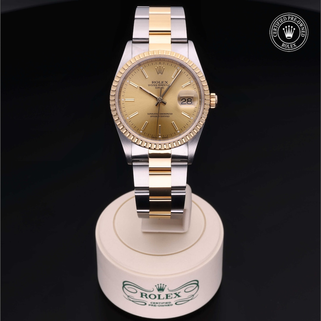 Rolex Rolex Certified Pre-Owned Date 34 Rolex Rolex Certified Pre-Owned Date 34
