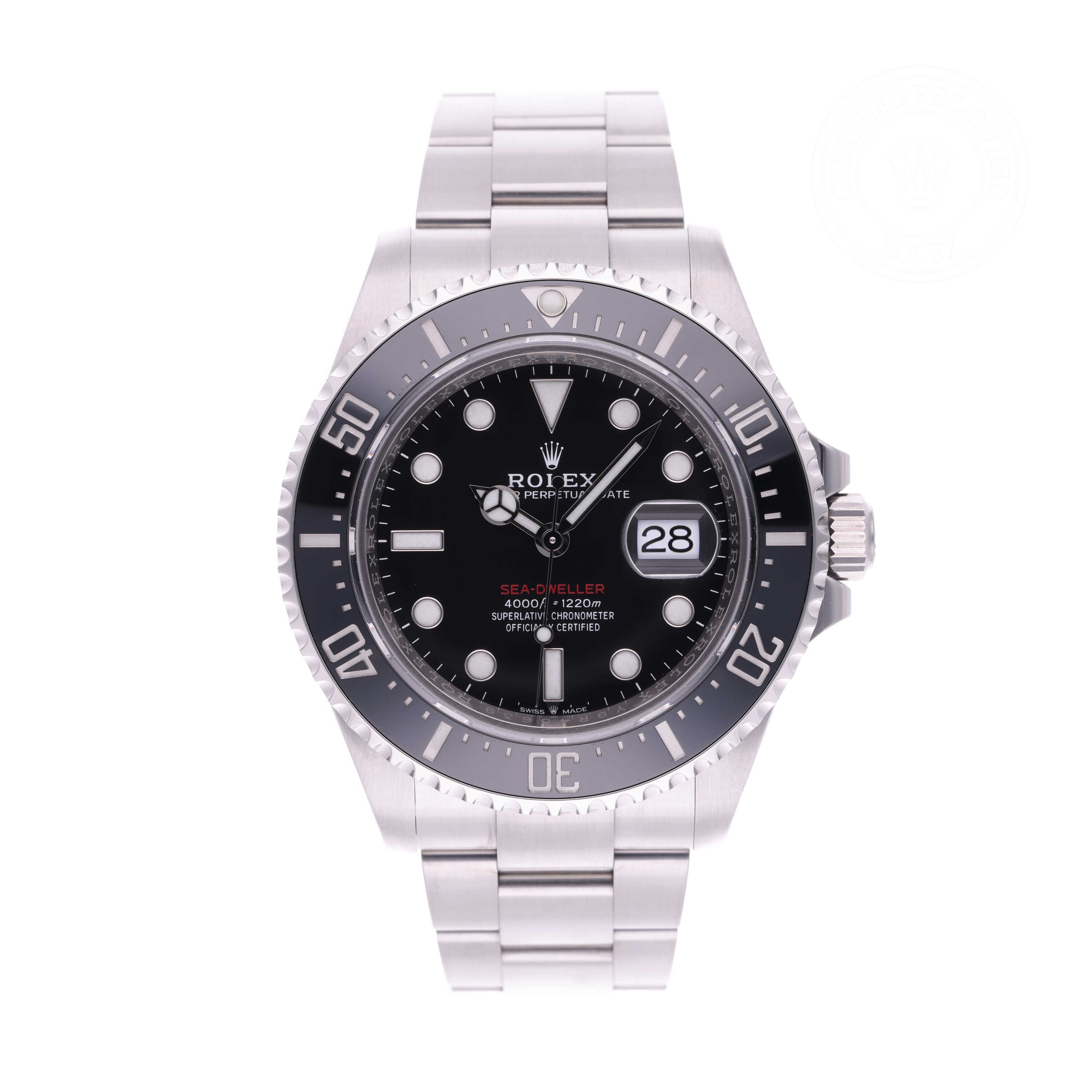 Rolex Sea-Dweller Official Certified Pre-Owned