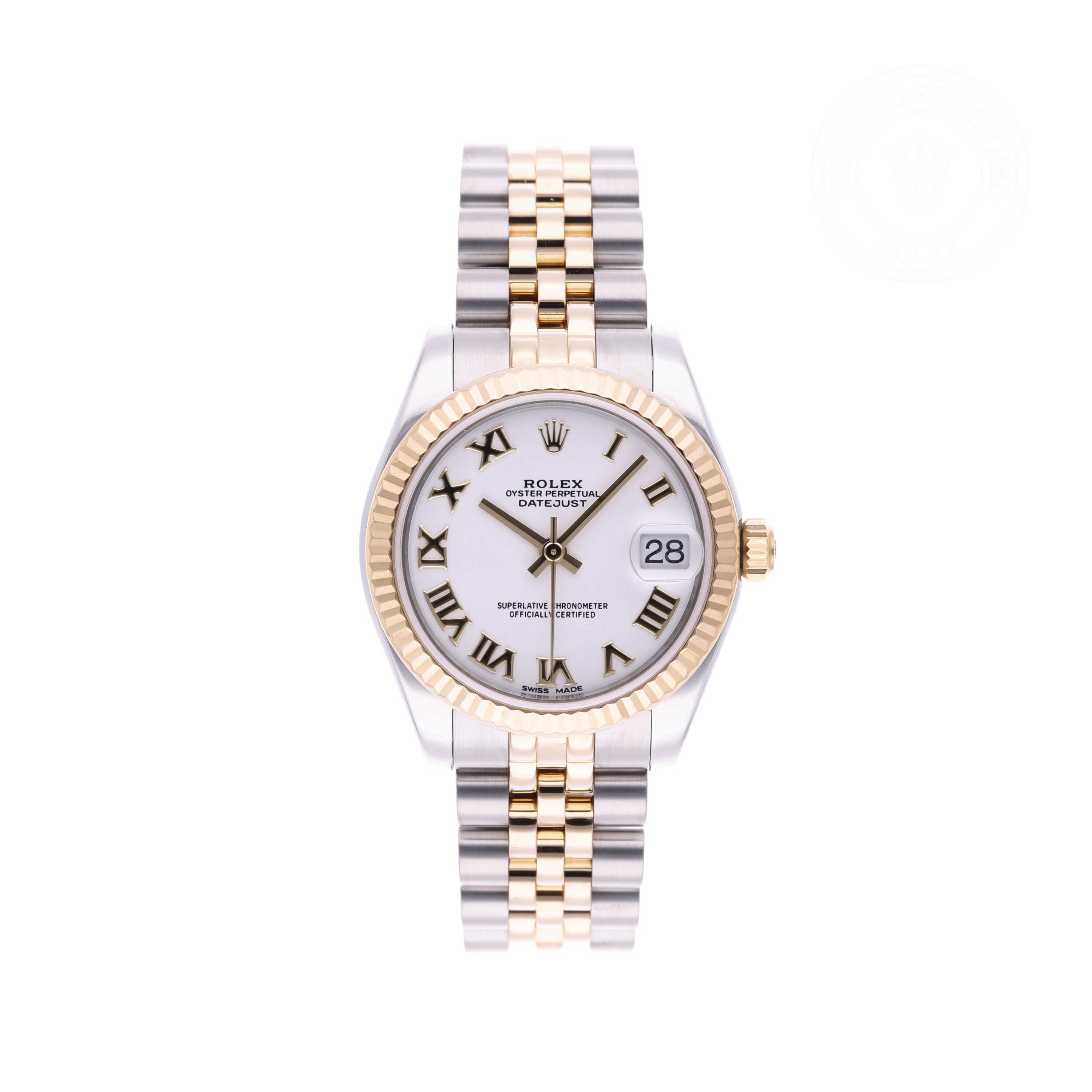 Rolex Datejust 31 Official Certified Pre-Owned