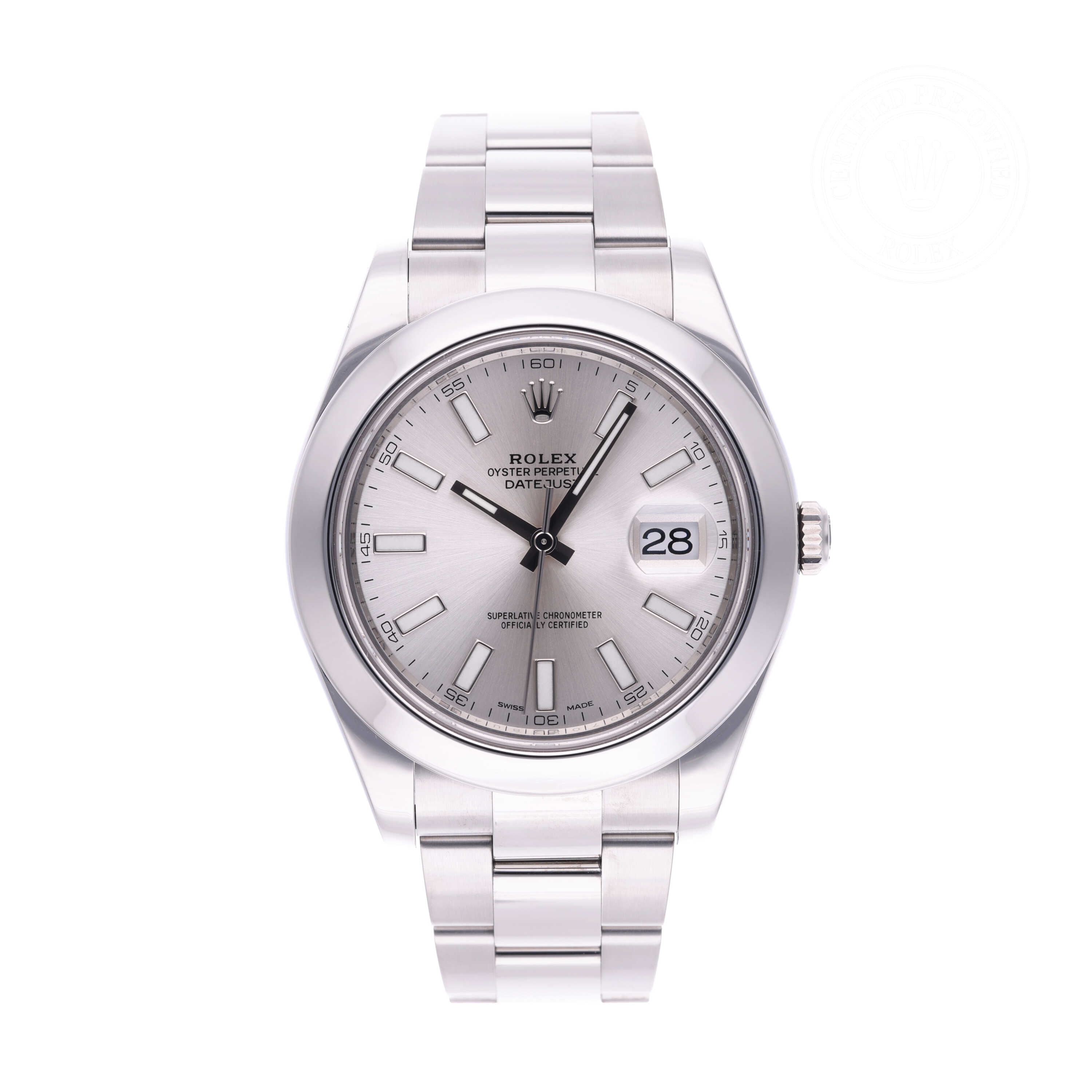 Rolex Datejust II Official Certified Pre-Owned