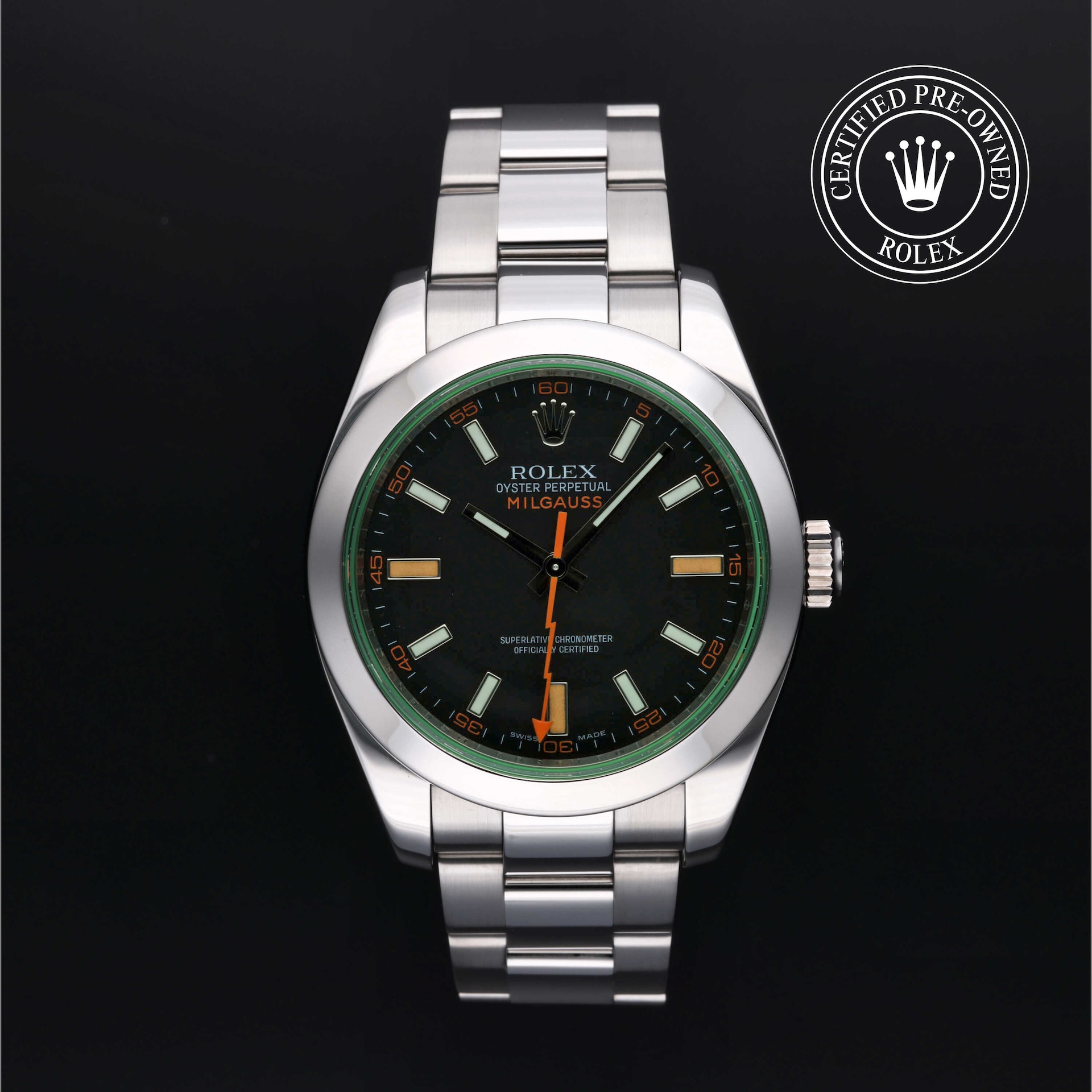 Milgauss Rolex Certified Pre Owned Watches Of Switzerland UK
