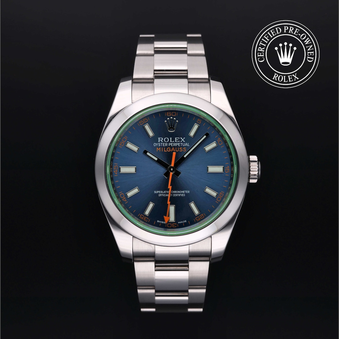 Rolex Certified Pre-Owned Milgauss Rolex Certified Pre-Owned Milgauss