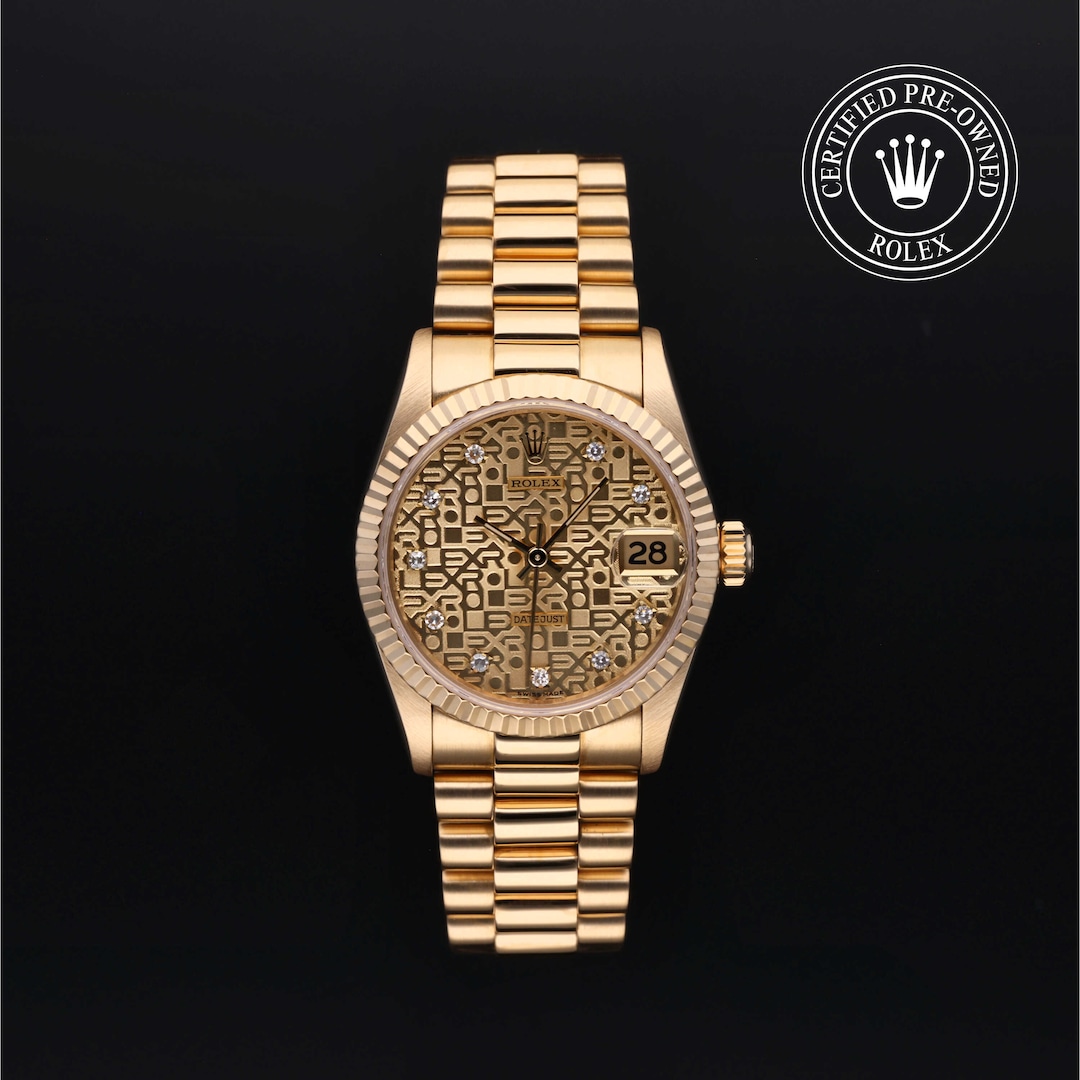 Rolex Certified Pre-Owned Datejust 31 Rolex Certified Pre-Owned Datejust 31