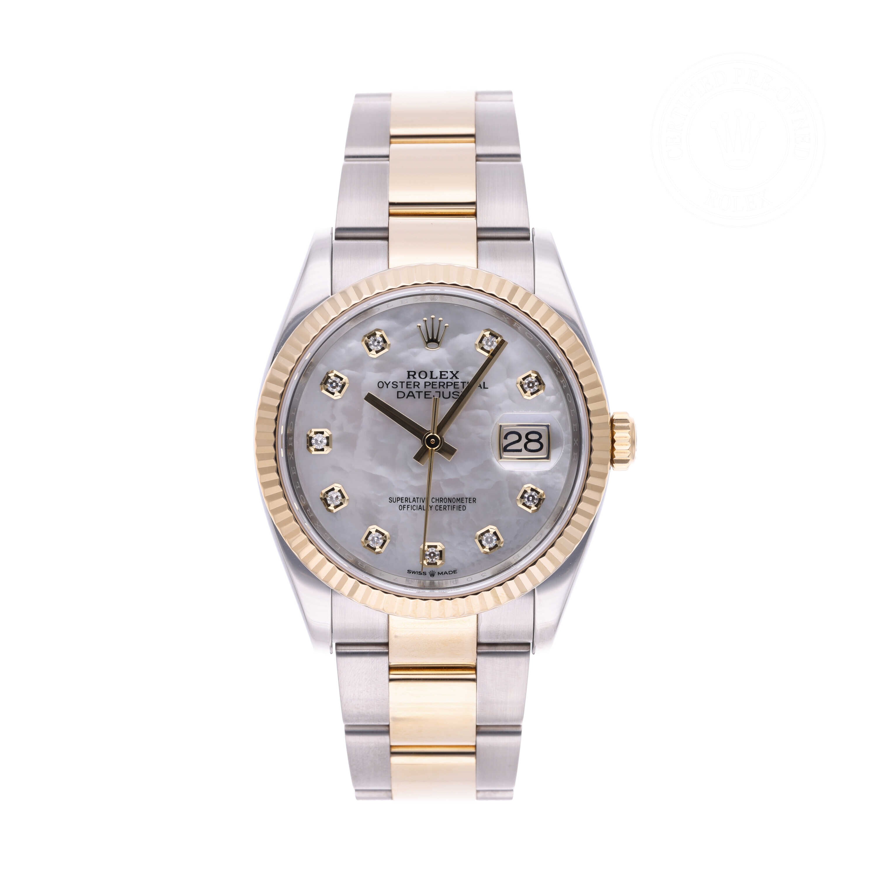 Rolex Datejust 36 Official Certified Pre-Owned