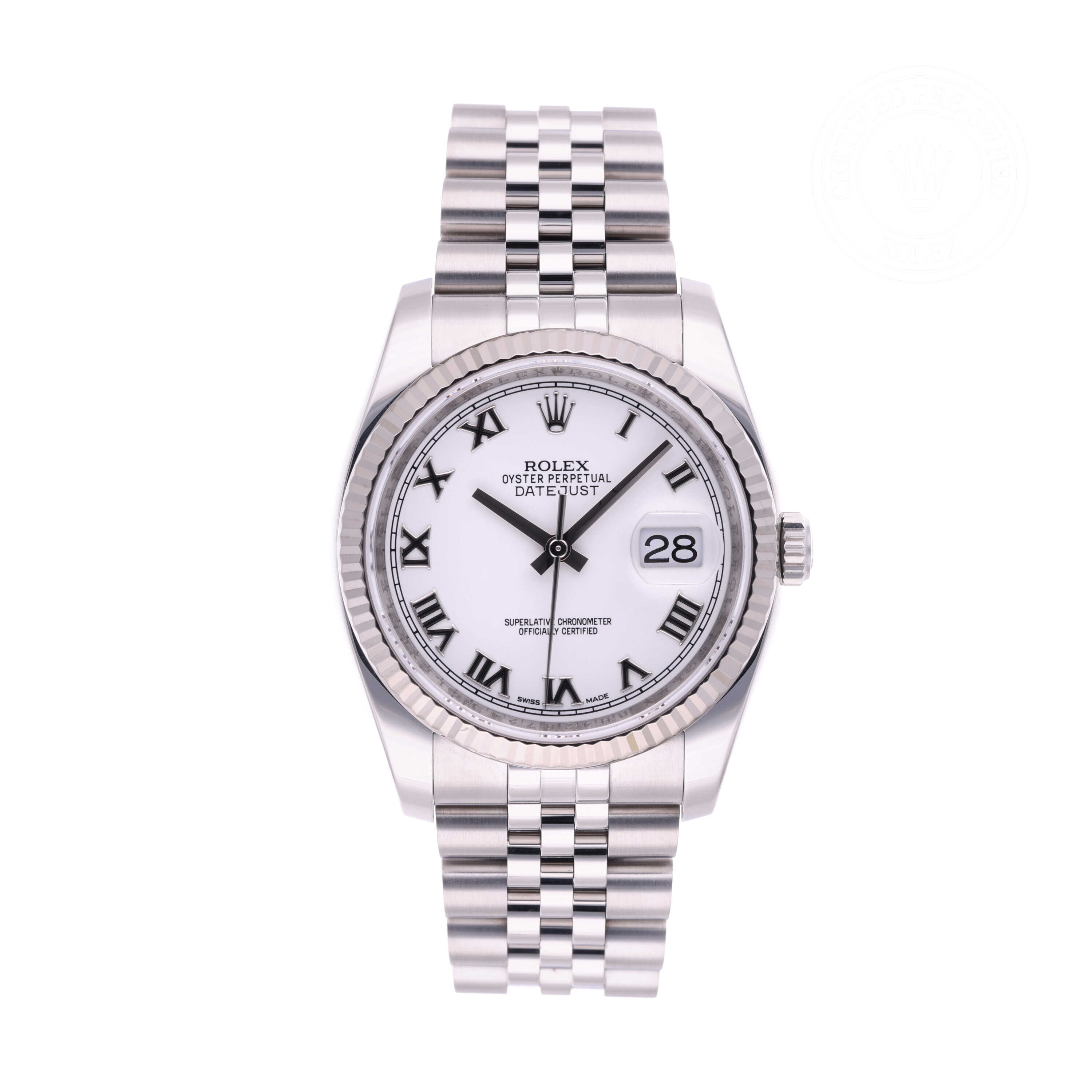 Rolex Datejust 36 Official Certified Pre-Owned
