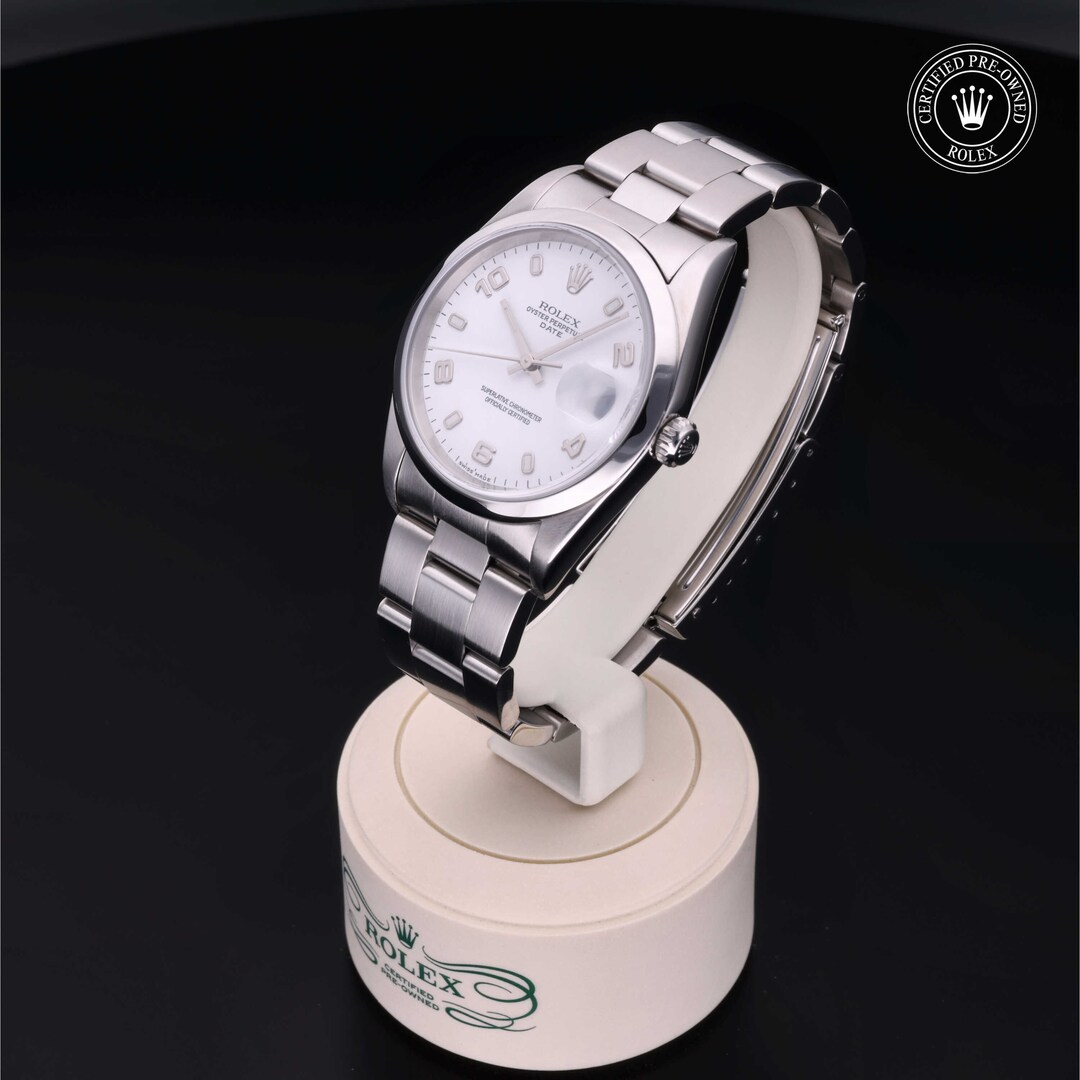 Rolex Rolex Certified Pre-Owned Oyster Perpetual Date 34 Rolex Rolex Certified Pre-Owned Oyster Perpetual Date 34