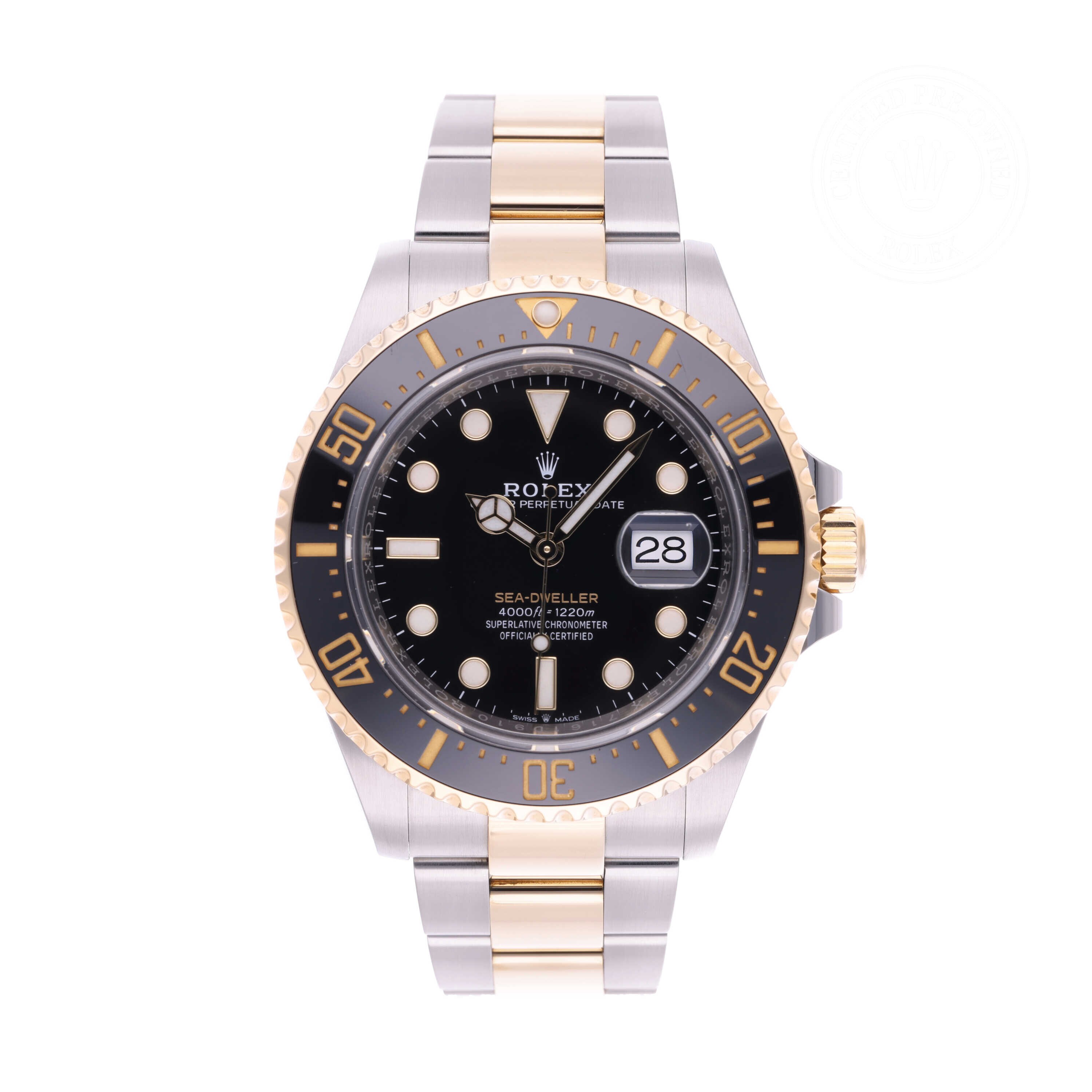 Rolex Sea-Dweller Official Certified Pre-Owned