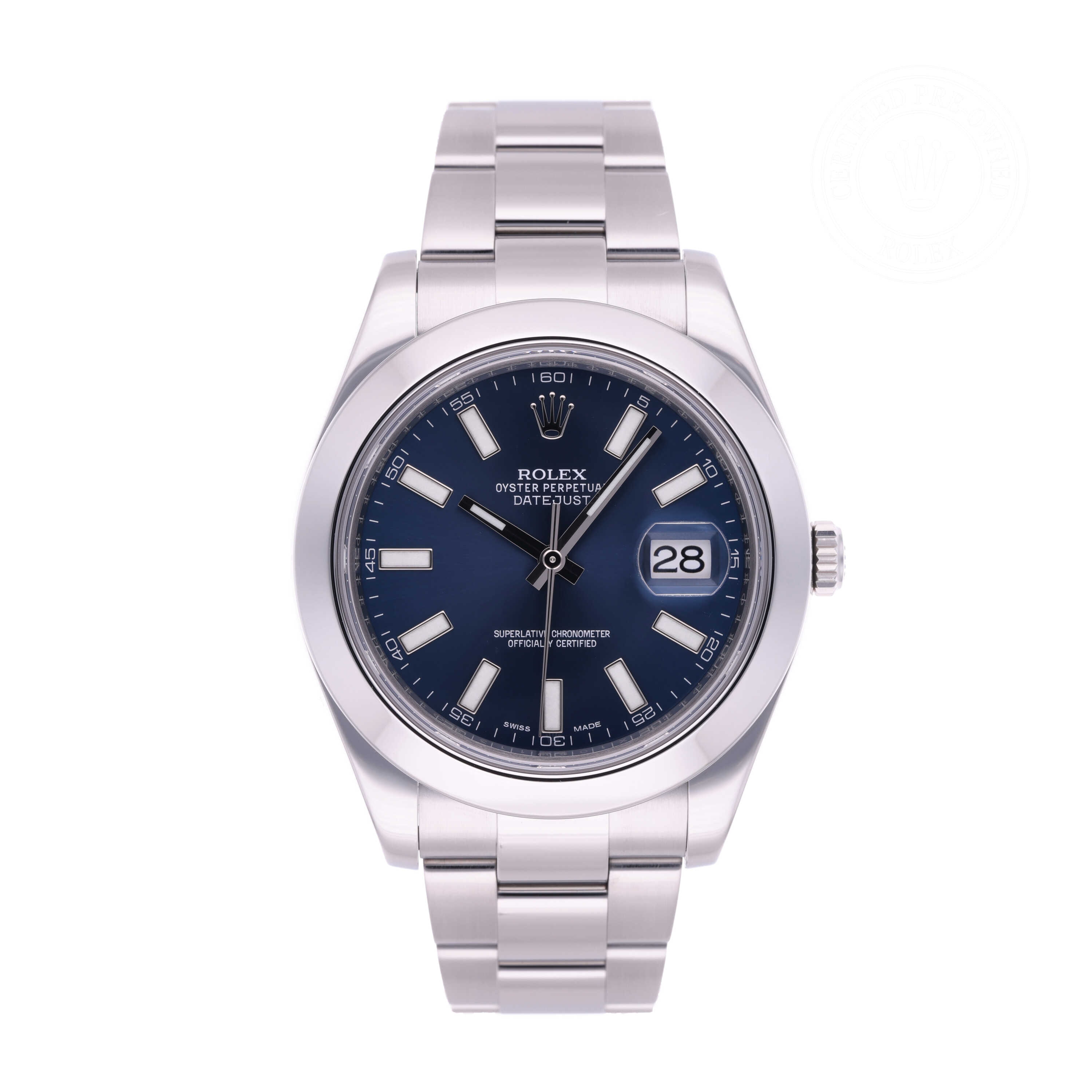 Rolex Datejust II Official Certified Pre-Owned