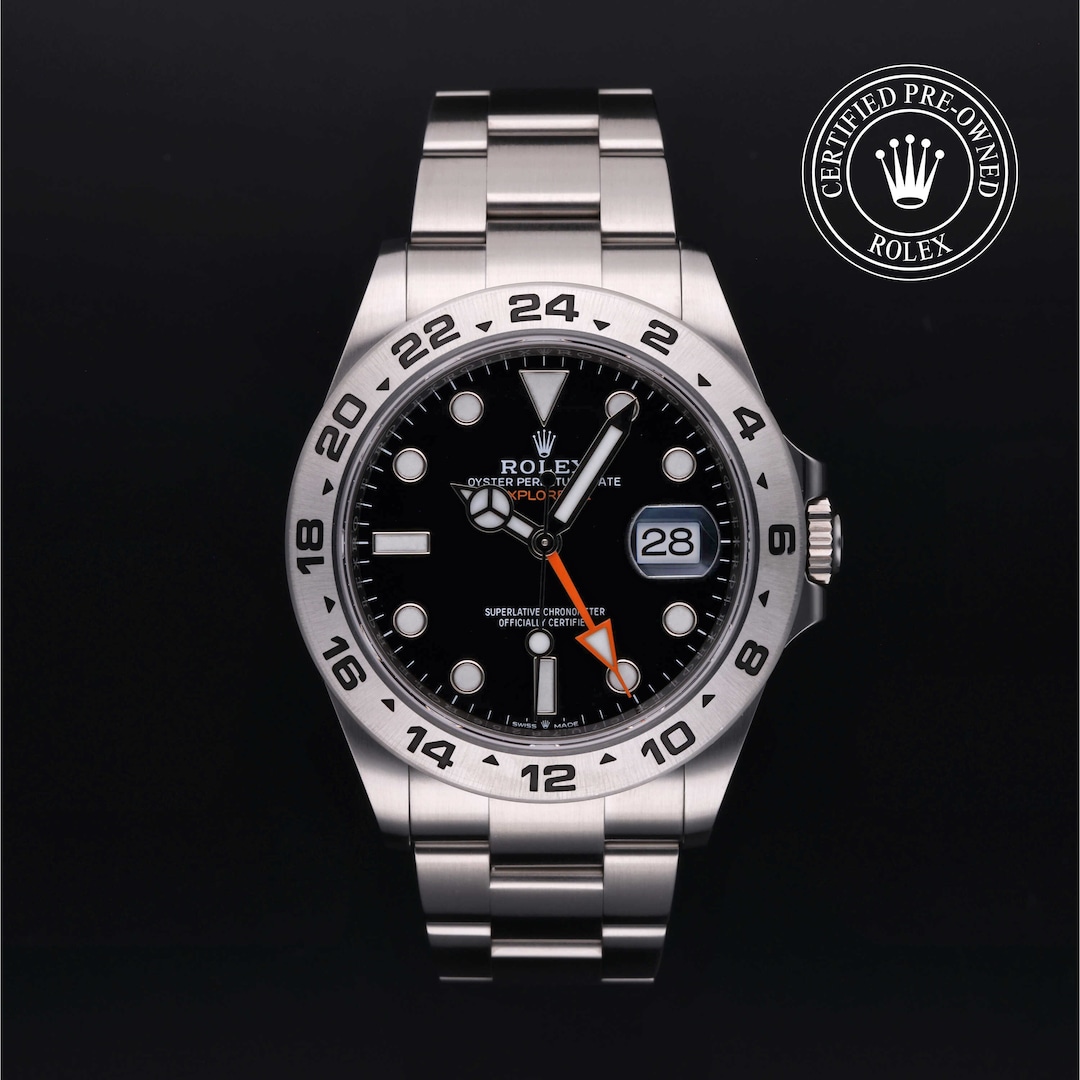 Rolex Certified Pre-Owned Explorer II Rolex Certified Pre-Owned Explorer II