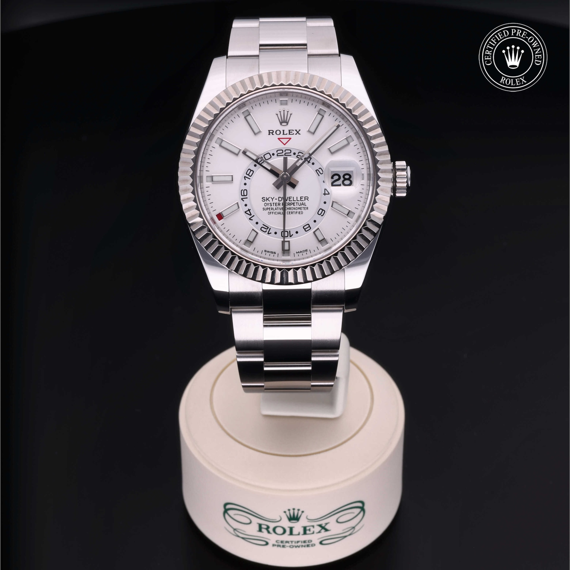 Rolex Certified Pre Owned Sky Dweller 04900034881 Mappin and Webb