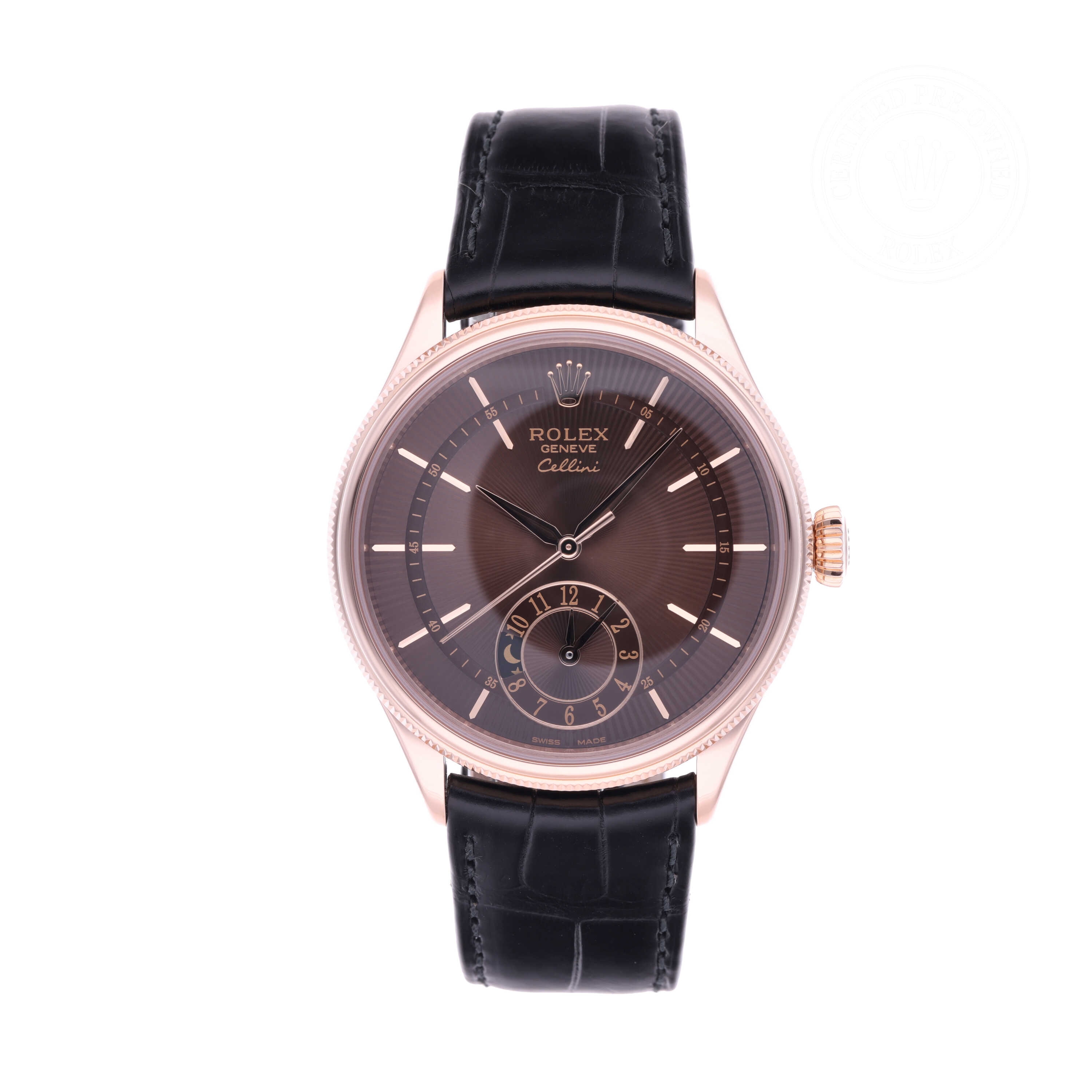 Rolex Cellini Dual Time Official Certified Pre-Owned