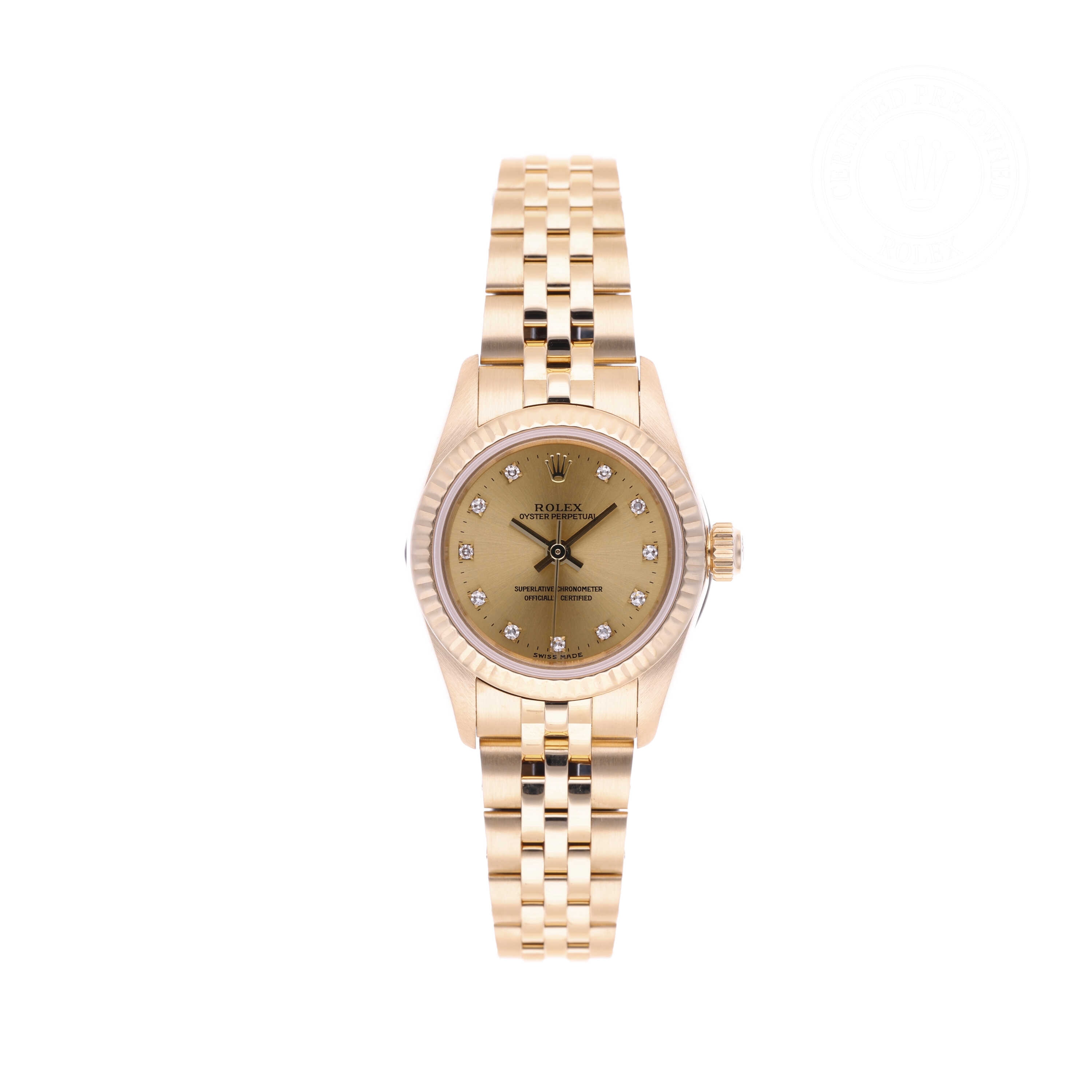Rolex Oyster Perpetual 24 Official Certified Pre-Owned