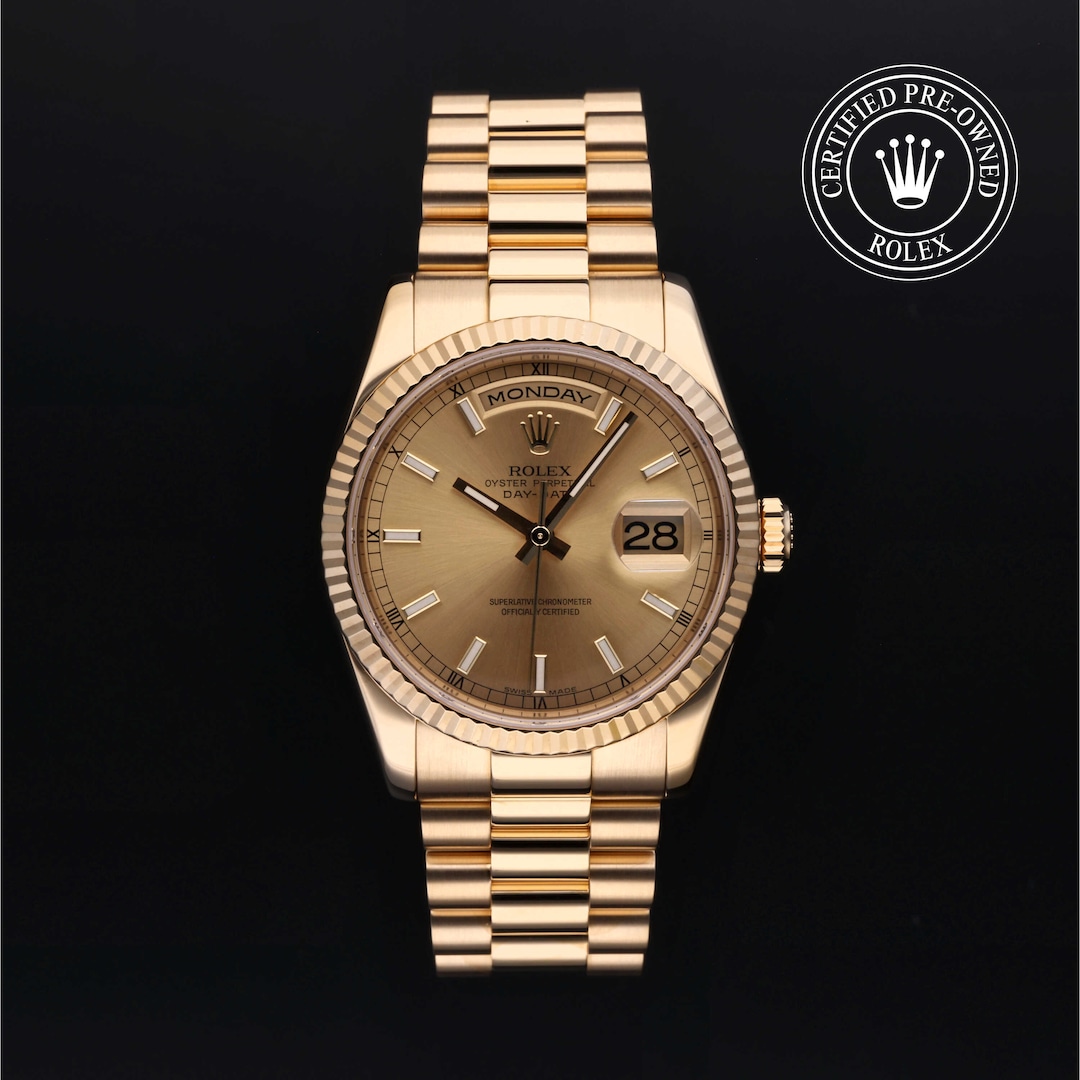 Rolex Rolex Certified Pre-Owned Day-Date 36 Rolex Rolex Certified Pre-Owned Day-Date 36