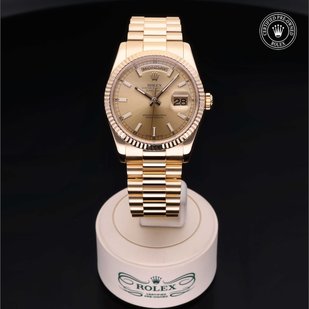Rolex Rolex Certified Pre-Owned Day-Date 36 Rolex Rolex Certified Pre-Owned Day-Date 36