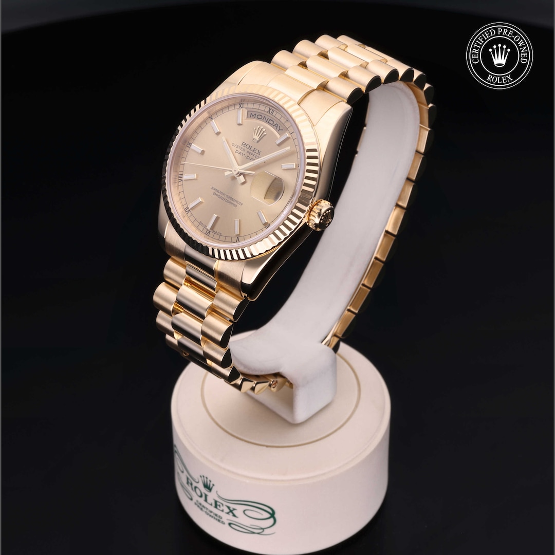 Rolex Rolex Certified Pre-Owned Day-Date 36 Rolex Rolex Certified Pre-Owned Day-Date 36