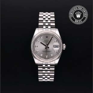 Rolex Certified Pre-Owned Datejust 31 Rolex Certified Pre-Owned Datejust 31