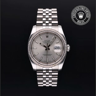 Rolex Certified Pre-Owned Datejust 36 Rolex Certified Pre-Owned Datejust 36