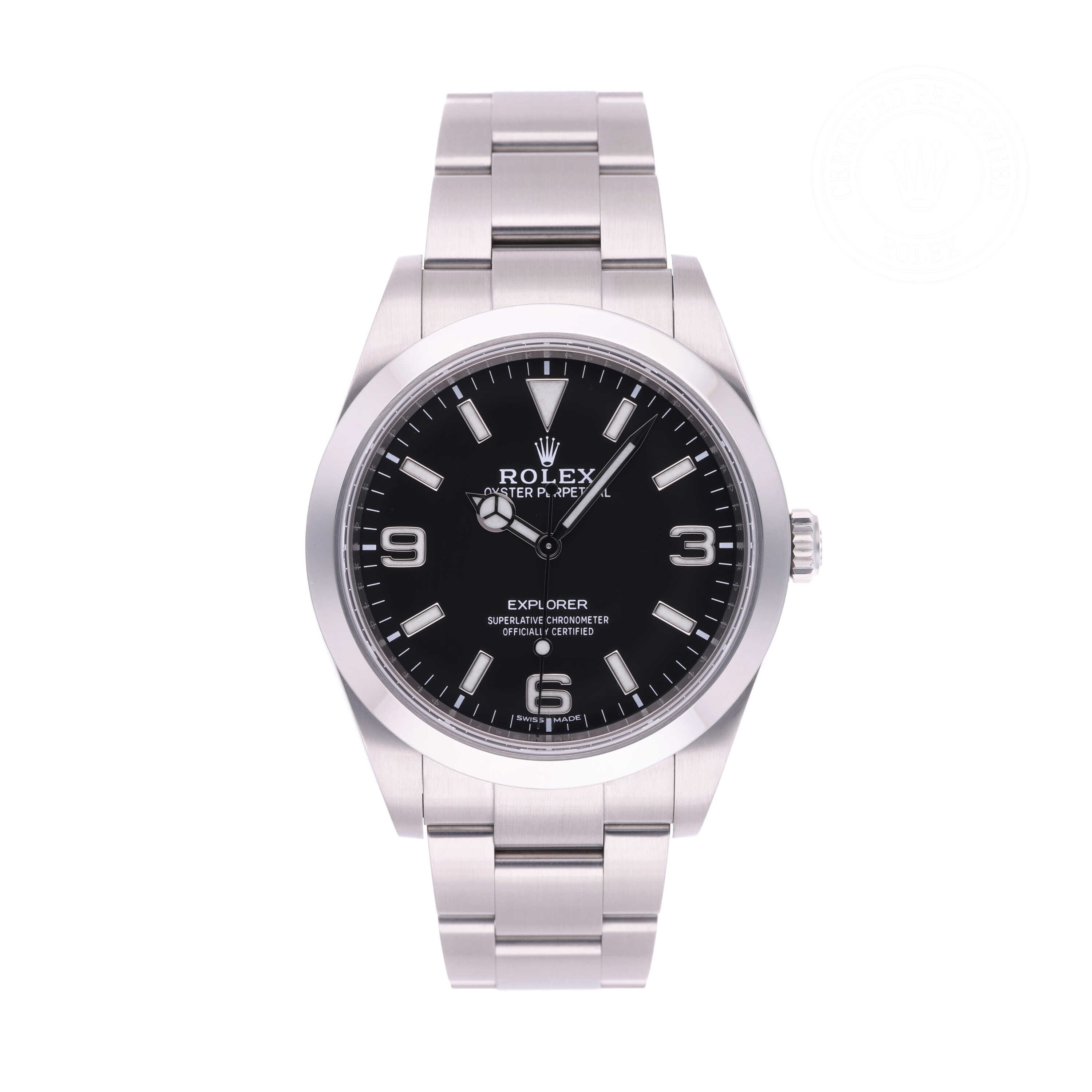Rolex Explorer Official Certified Pre-Owned