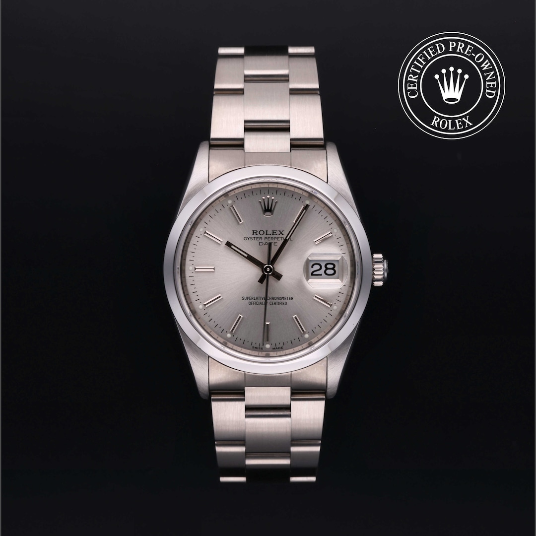 Rolex Certified Pre-Owned Oyster Perptual Date 34
