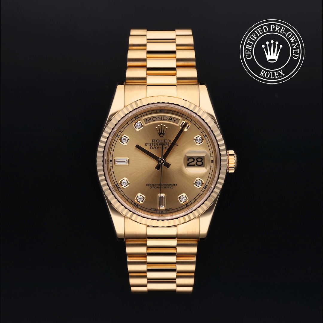 Rolex Certified Pre-Owned Day-Date 36 Rolex Certified Pre-Owned Day-Date 36