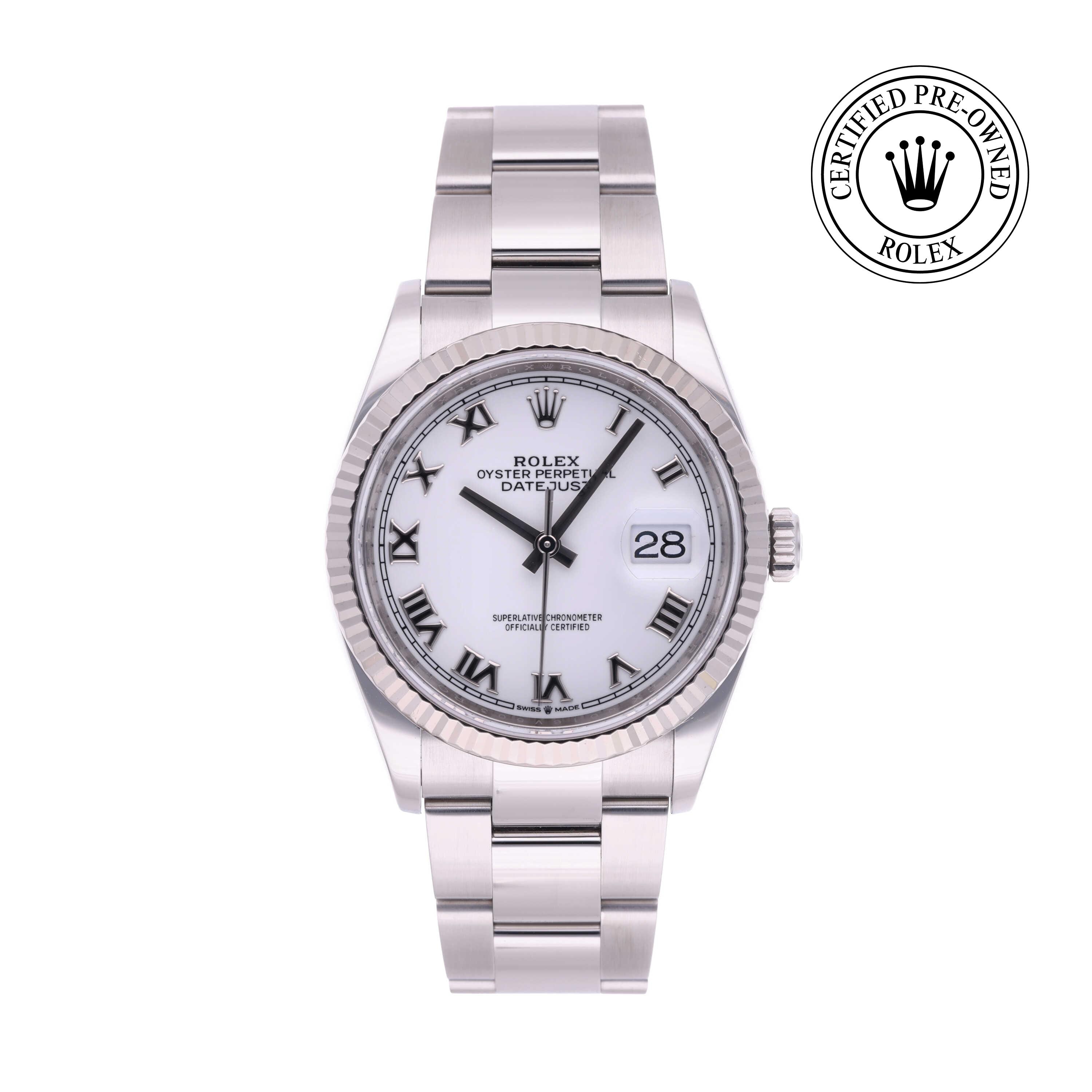 Rolex Datejust 36 Official Certified Pre-Owned
