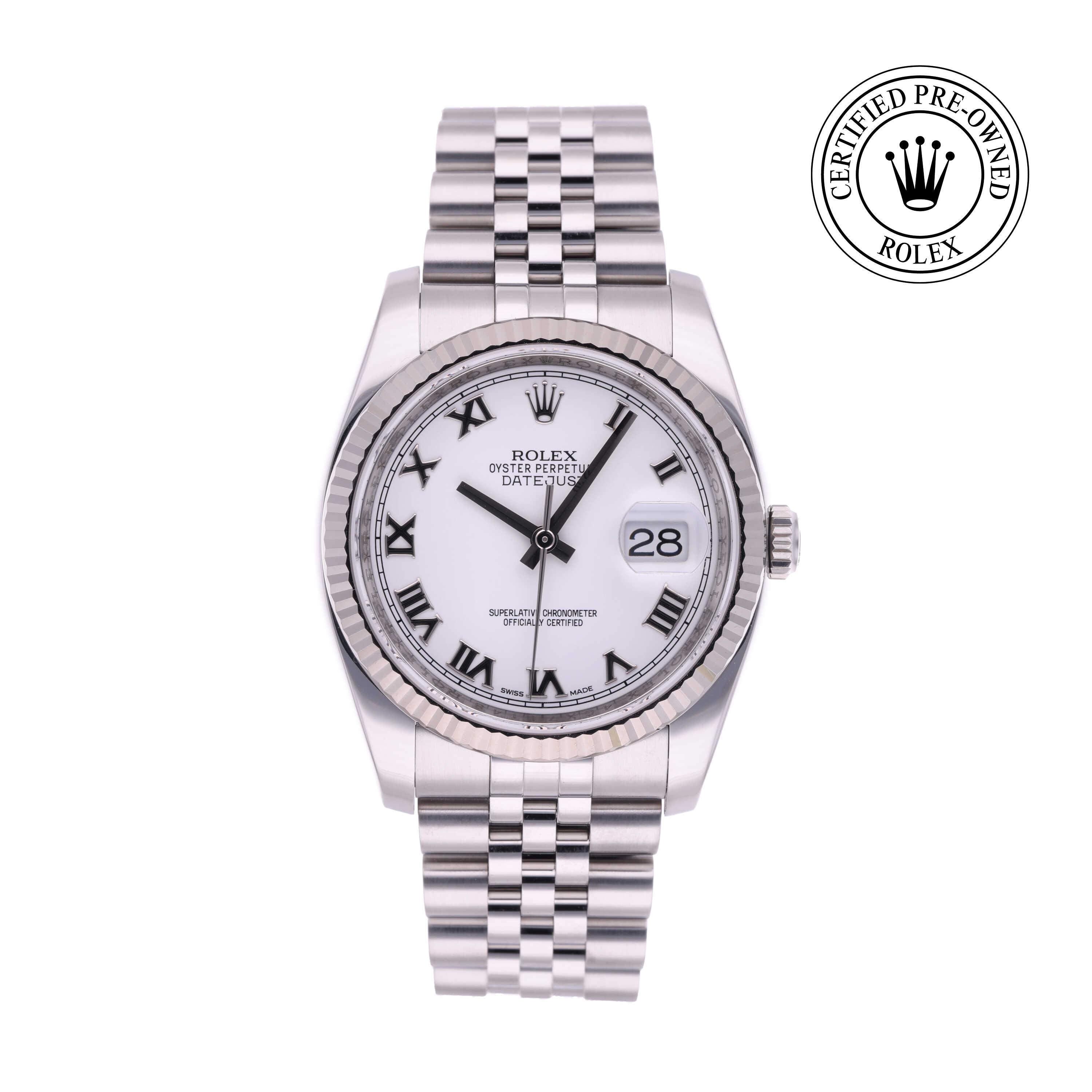 Rolex Datejust 36 Official Certified Pre-Owned