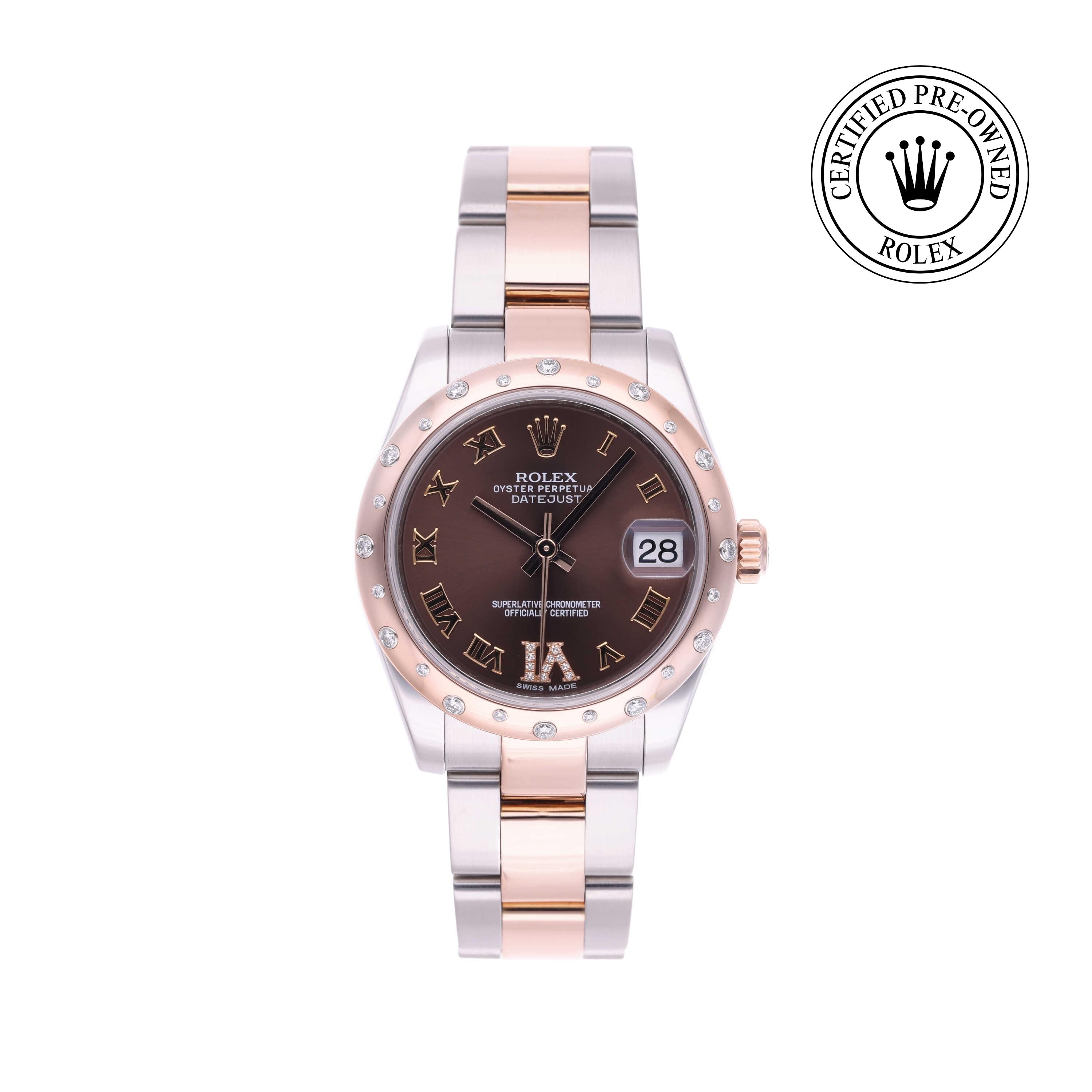 Rolex Datejust 31 Official Certified Pre-Owned