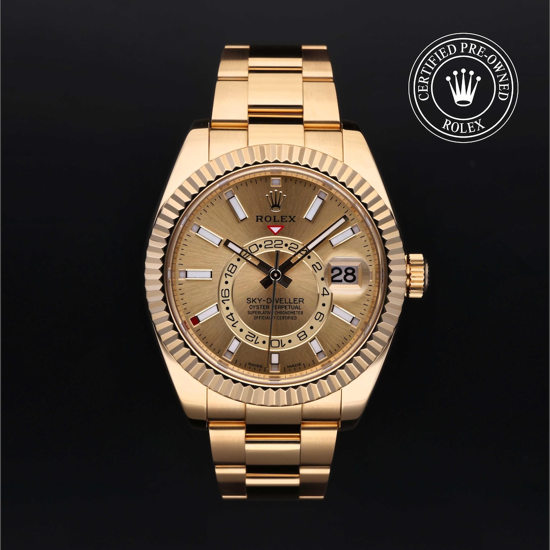 Rolex Certified Pre-Owned Sky-Dweller Rolex Certified Pre-Owned Sky-Dweller