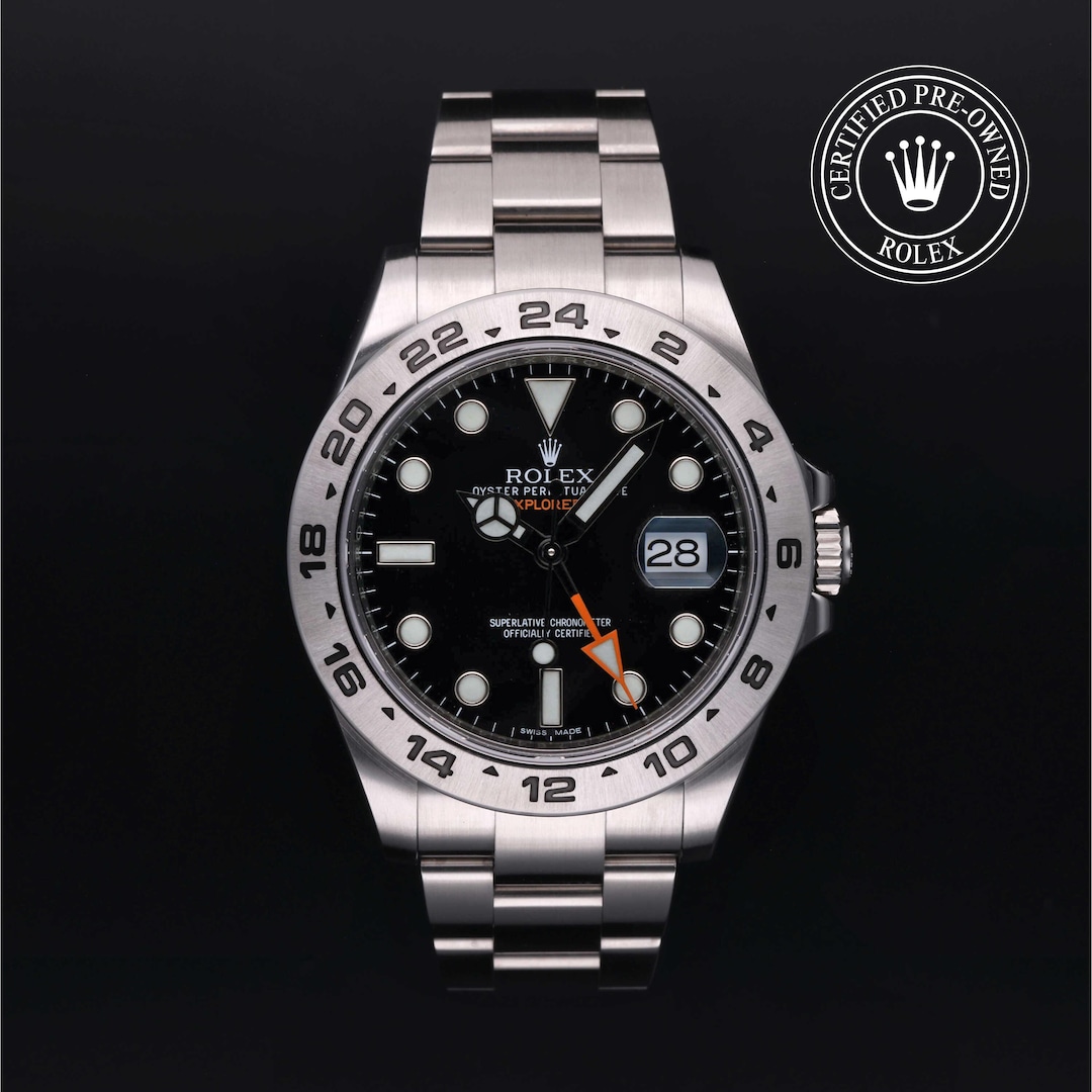 Rolex Certified Pre-Owned Explorer II Rolex Certified Pre-Owned Explorer II