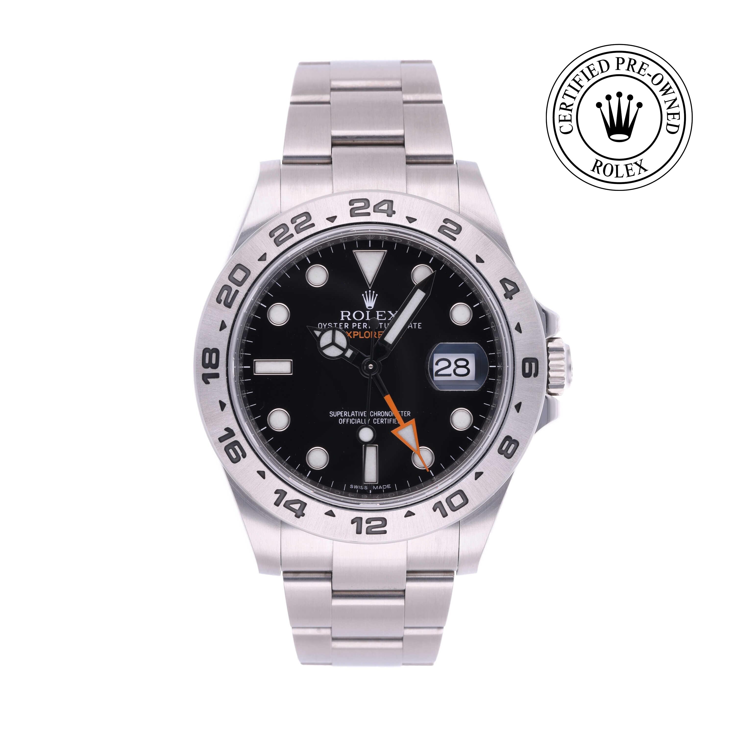 Rolex Explorer II Official Certified Pre-Owned