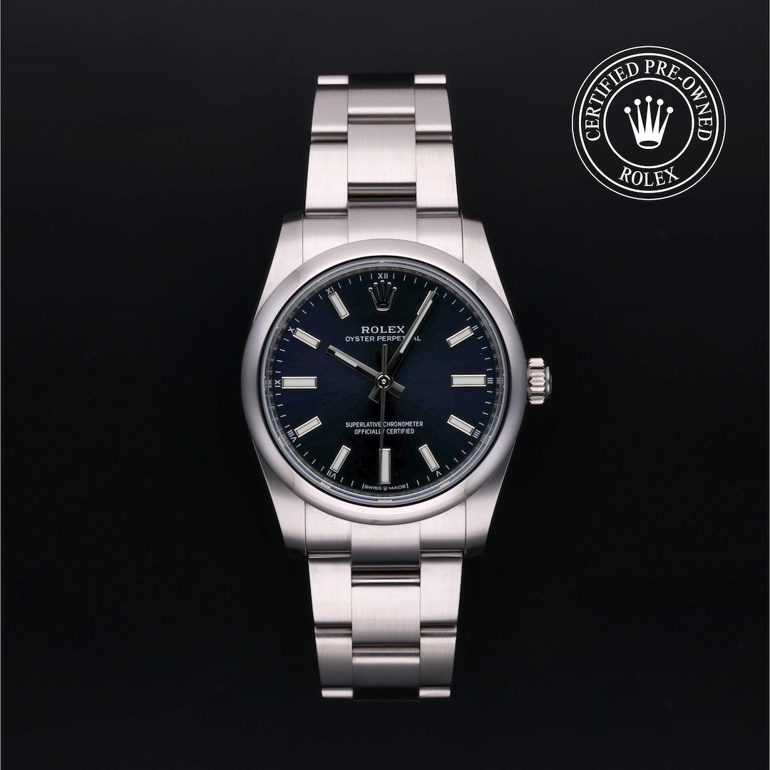 Rolex Certified Pre-Owned Oyster Perpetual 34 Rolex Certified Pre-Owned Oyster Perpetual 34