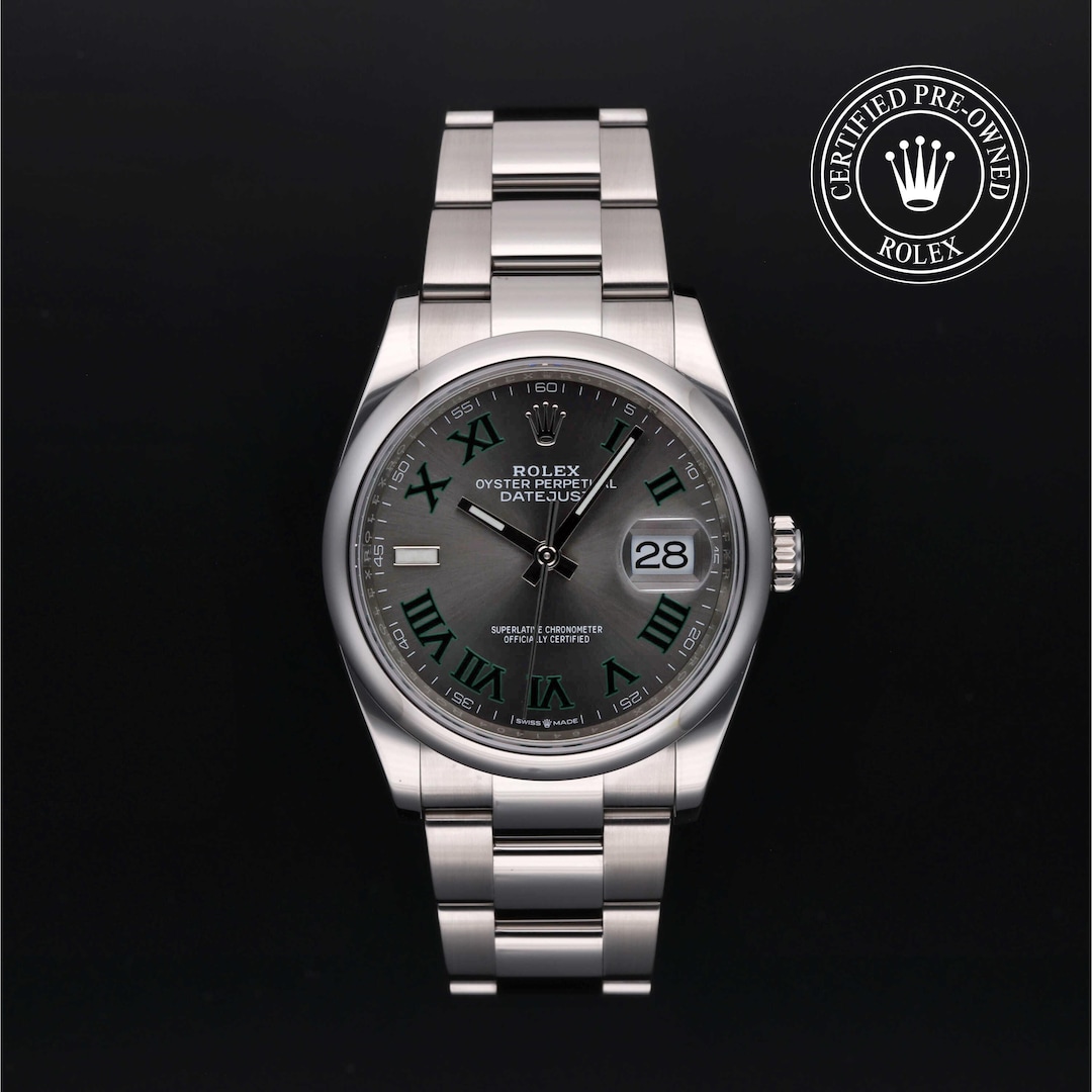 Rolex Certified Pre-Owned Datejust 36 Rolex Certified Pre-Owned Datejust 36