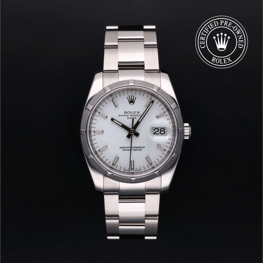 Rolex Certified Pre-Owned Oyster Perpetual Date 34 Rolex Certified Pre-Owned Oyster Perpetual Date 34