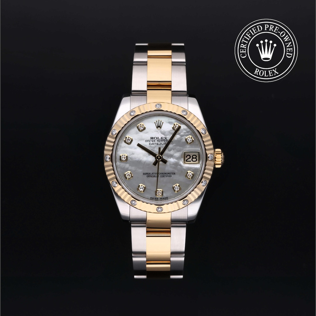 Rolex Certified Pre-Owned Datejust 31 Rolex Certified Pre-Owned Datejust 31