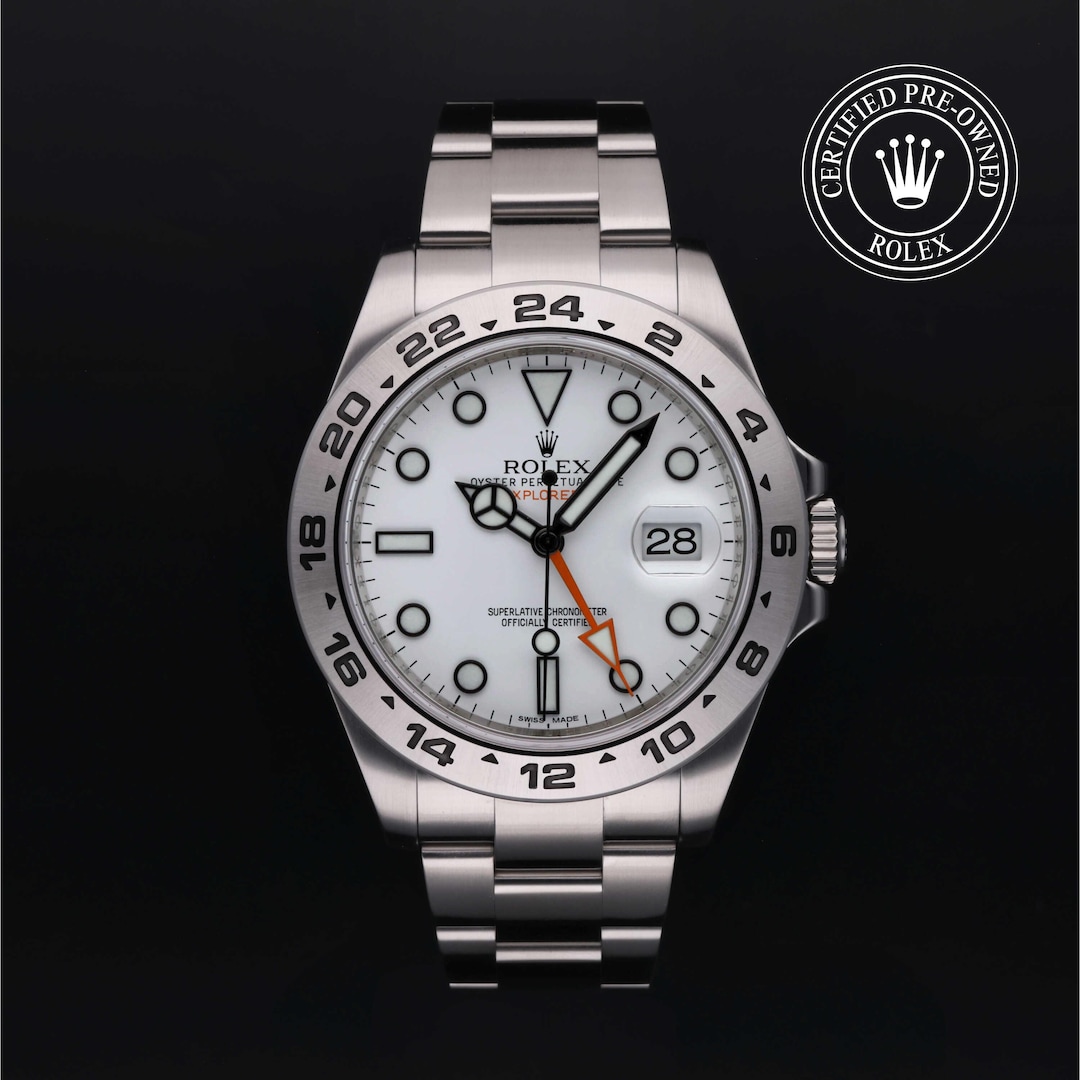 Rolex Certified Pre-Owned Explorer II Rolex Certified Pre-Owned Explorer II