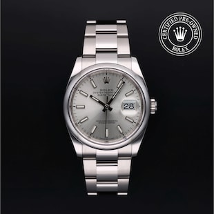 Rolex Certified Pre-Owned Datejust 36 Rolex Certified Pre-Owned Datejust 36
