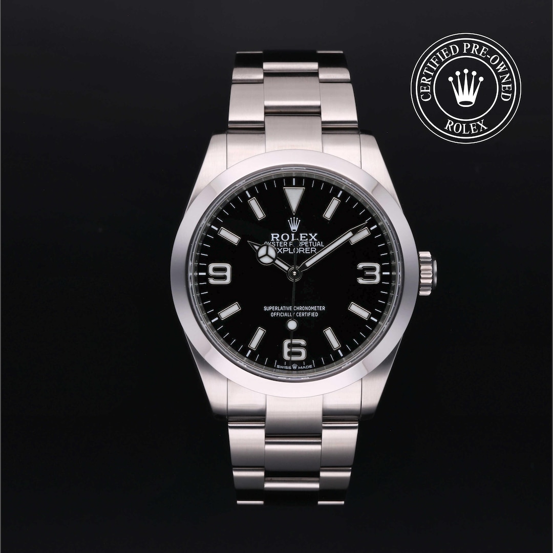 Rolex Certified Pre-Owned Explorer 40 Rolex Certified Pre-Owned Explorer 40