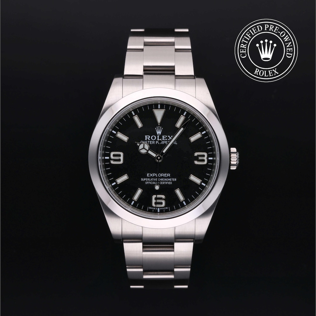 Rolex Certified Pre-Owned Explorer Rolex Certified Pre-Owned Explorer