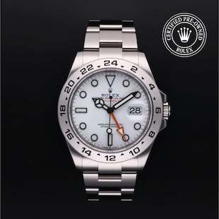 Rolex Certified Pre-Owned Explorer II Rolex Certified Pre-Owned Explorer II