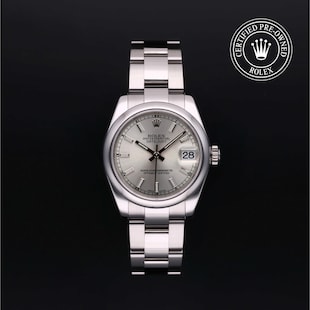Rolex Certified Pre-Owned Datejust 31 Rolex Certified Pre-Owned Datejust 31