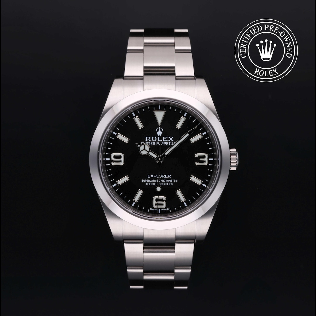 Rolex Certified Pre-Owned Explorer Rolex Certified Pre-Owned Explorer