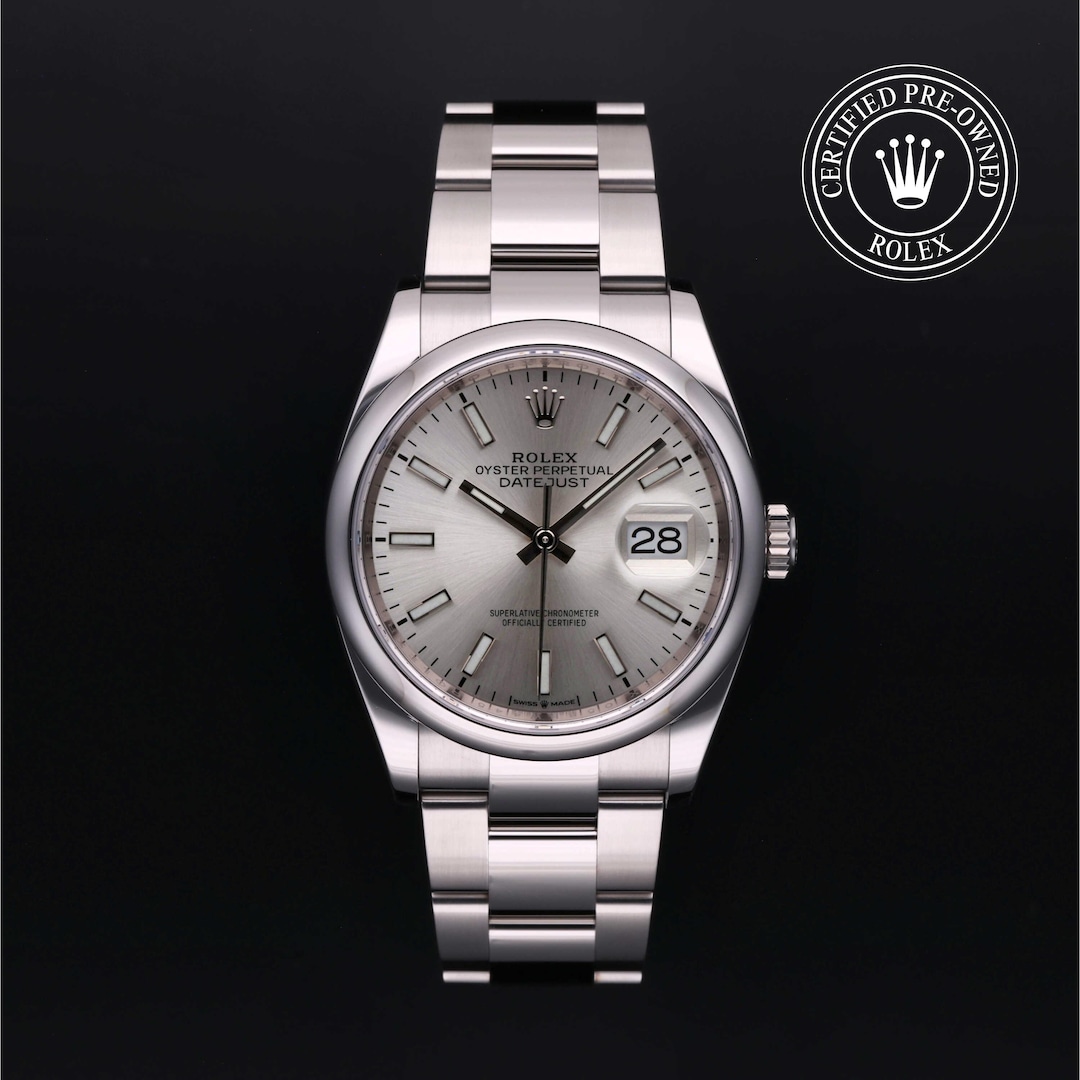Rolex Certified Pre-Owned Datejust 36 Rolex Certified Pre-Owned Datejust 36