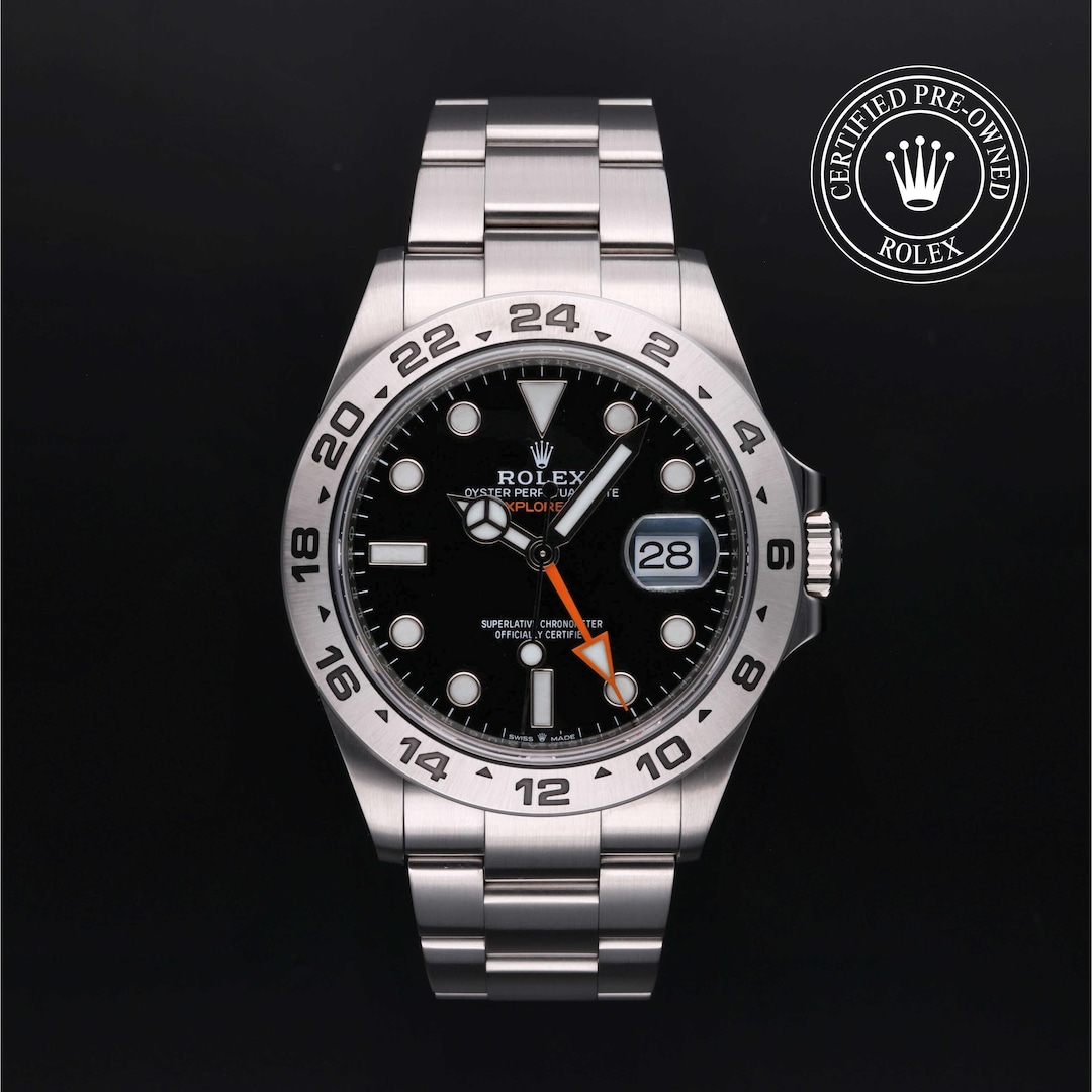 Rolex Certified Pre-Owned Explorer II Rolex Certified Pre-Owned Explorer II