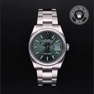 Rolex Certified Pre-Owned Datejust 36 Rolex Certified Pre-Owned Datejust 36