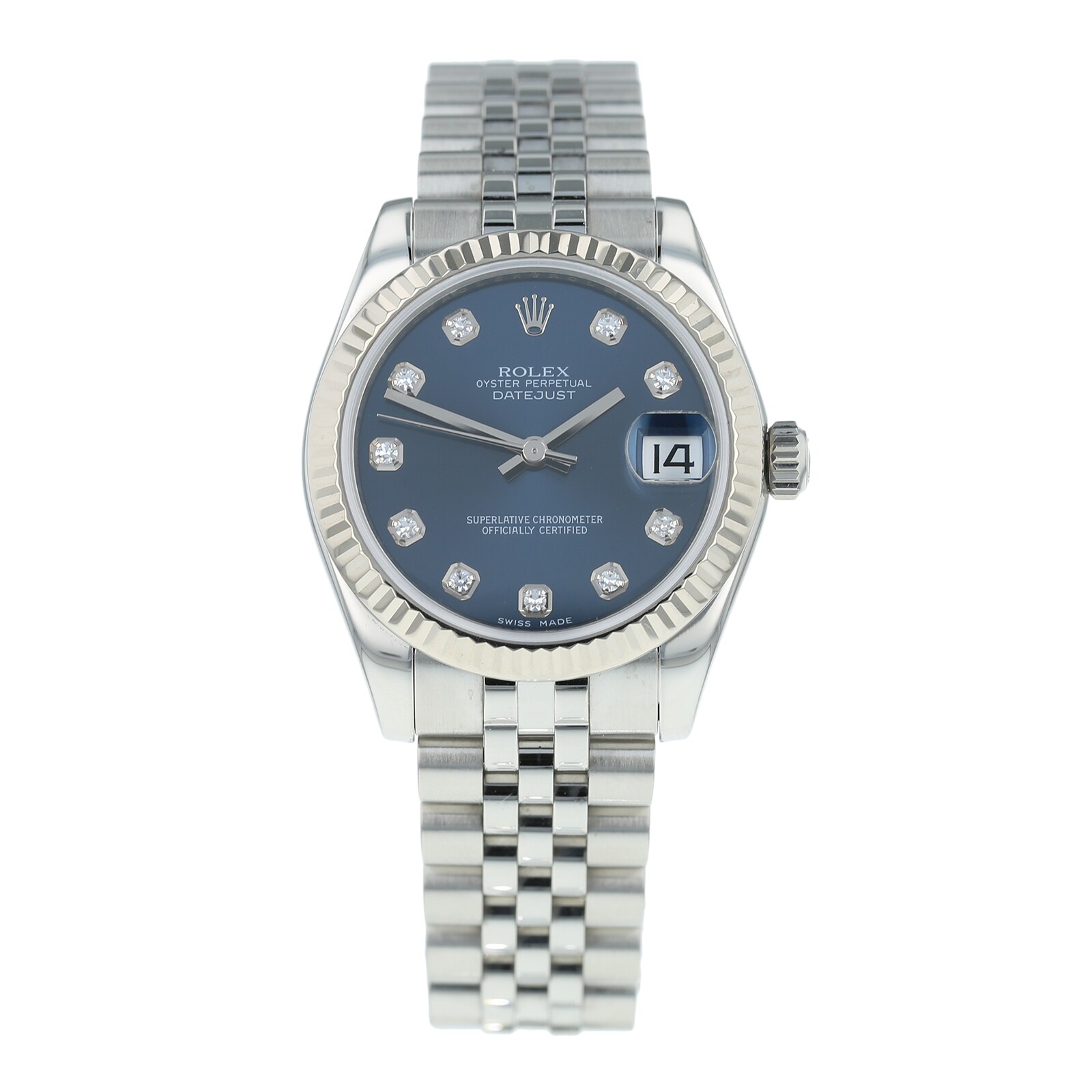 Pre-Owned Rolex Pre-Owned Rolex Datejust 31 Intermediate Watch 178274