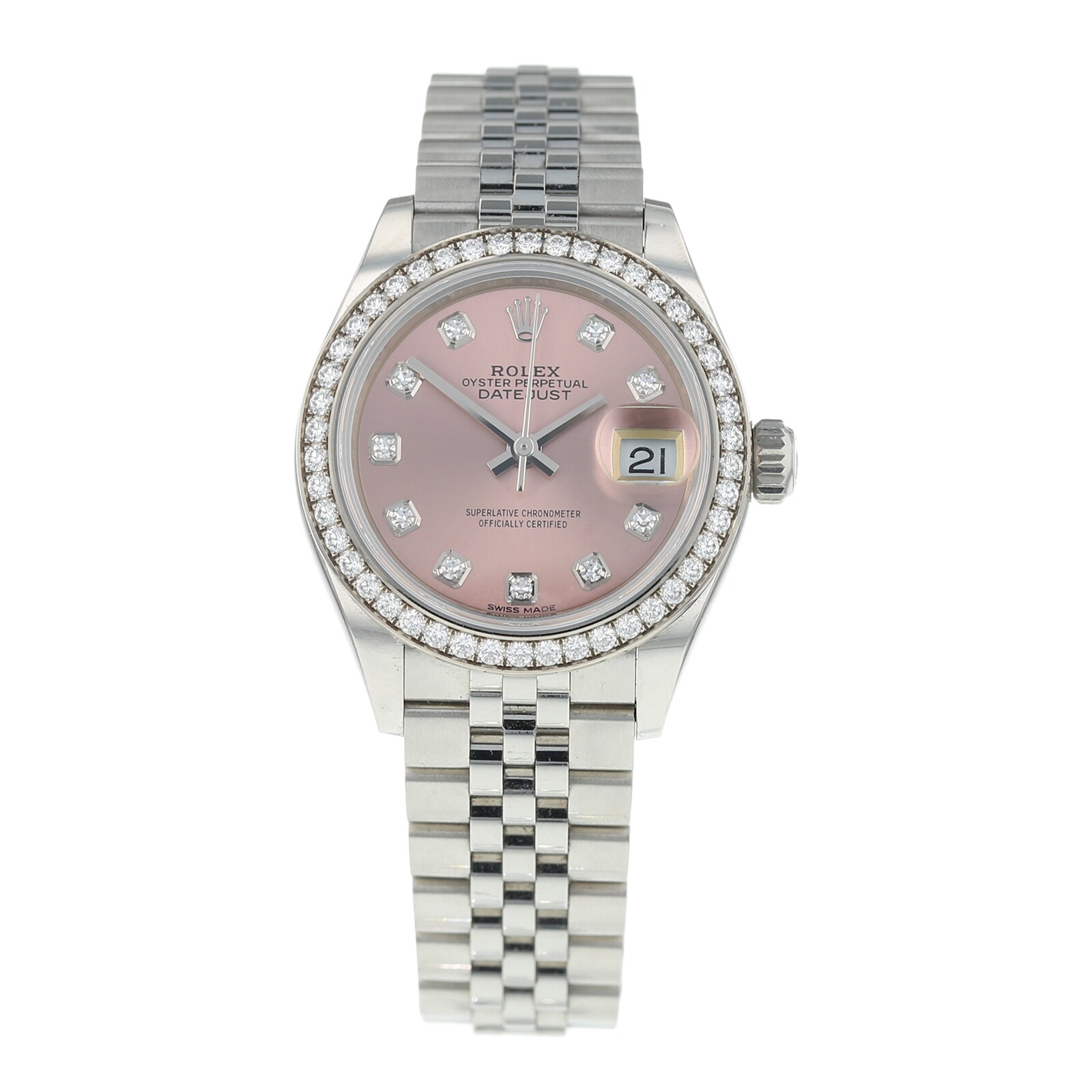 Pre-Owned Rolex Pre-Owned Rolex Datejust 28 Ladies Watch 279384RBR