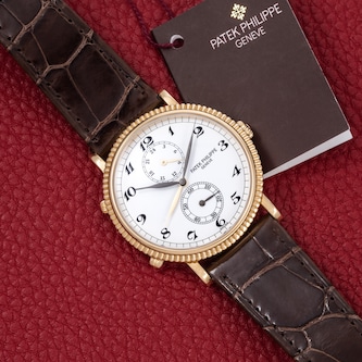Pre-Owned Patek Philippe by Analog Shift Patek Philppe Calatrava Travel Time