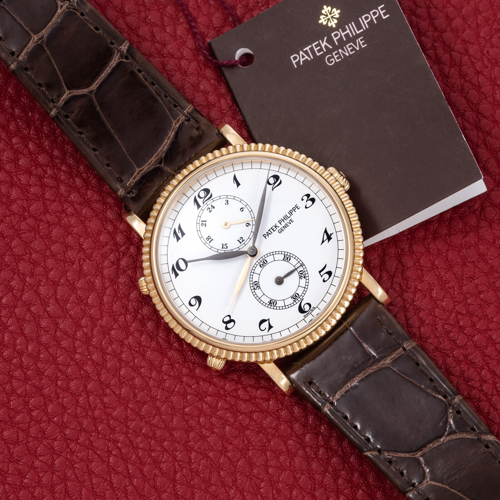 Pre-Owned Patek Philippe by Analog Shift Patek Philppe Calatrava Travel Time