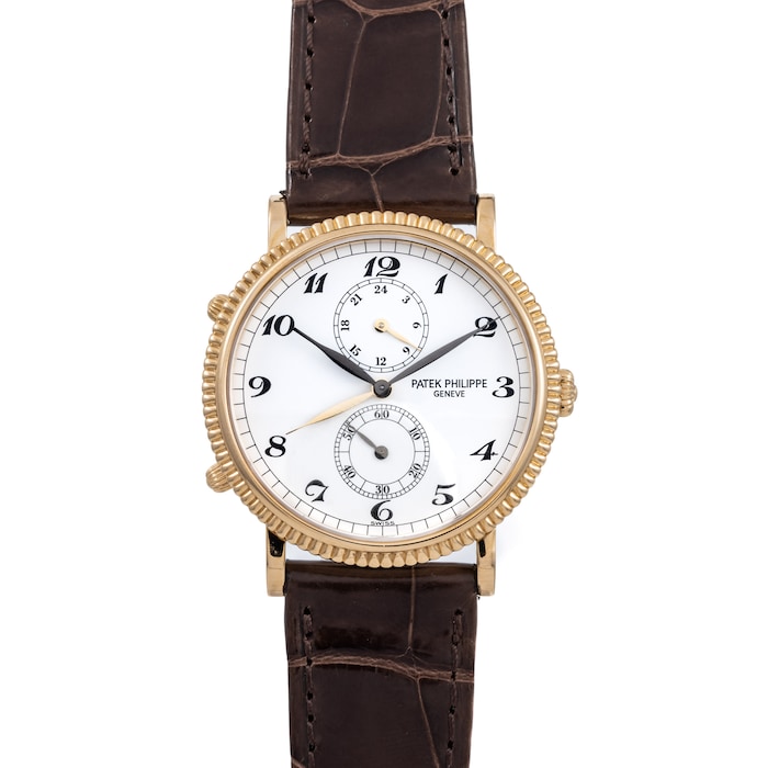 Pre-Owned Patek Philippe by Analog Shift Patek Philppe Calatrava Travel Time